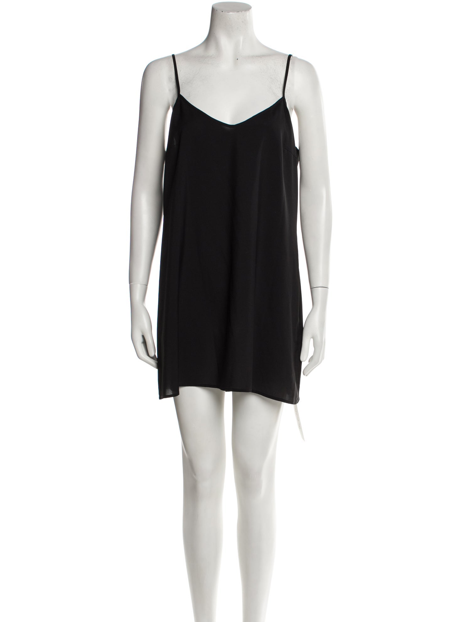 Saloni V-Neck Mini Dress