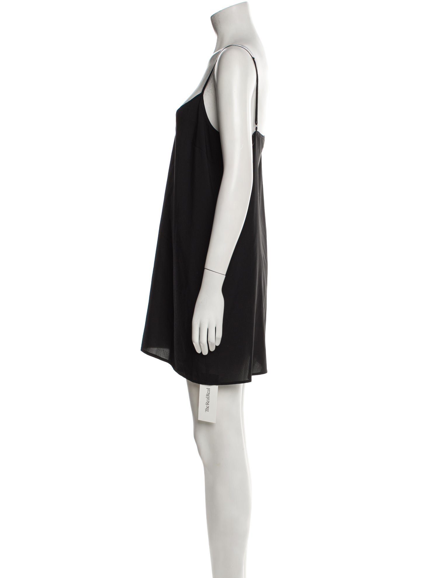 Saloni V-Neck Mini Dress