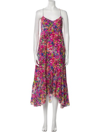 Saloni Silk Long Dress