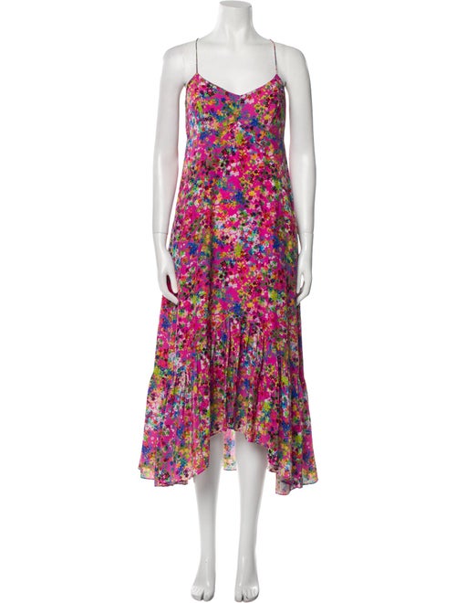 Saloni Silk Long Dress