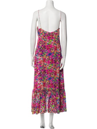 Saloni Silk Long Dress