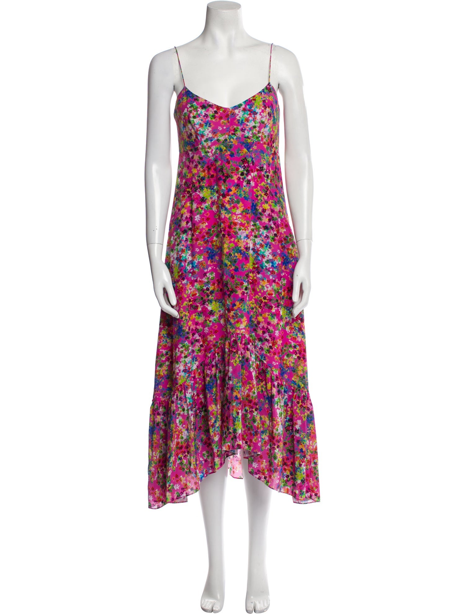 Saloni Silk Long Dress