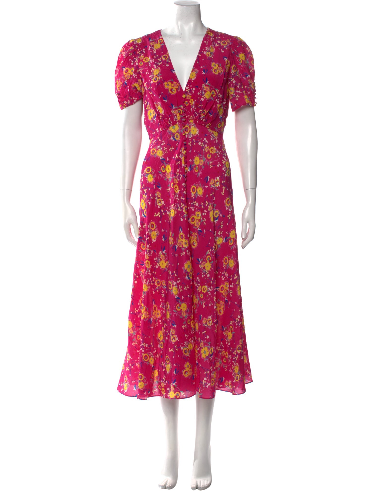 Saloni Silk Long Dress