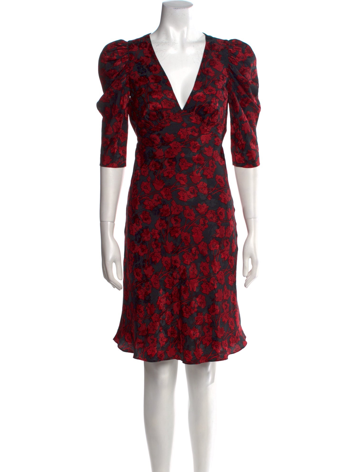 Saloni Silk Mini Dress
