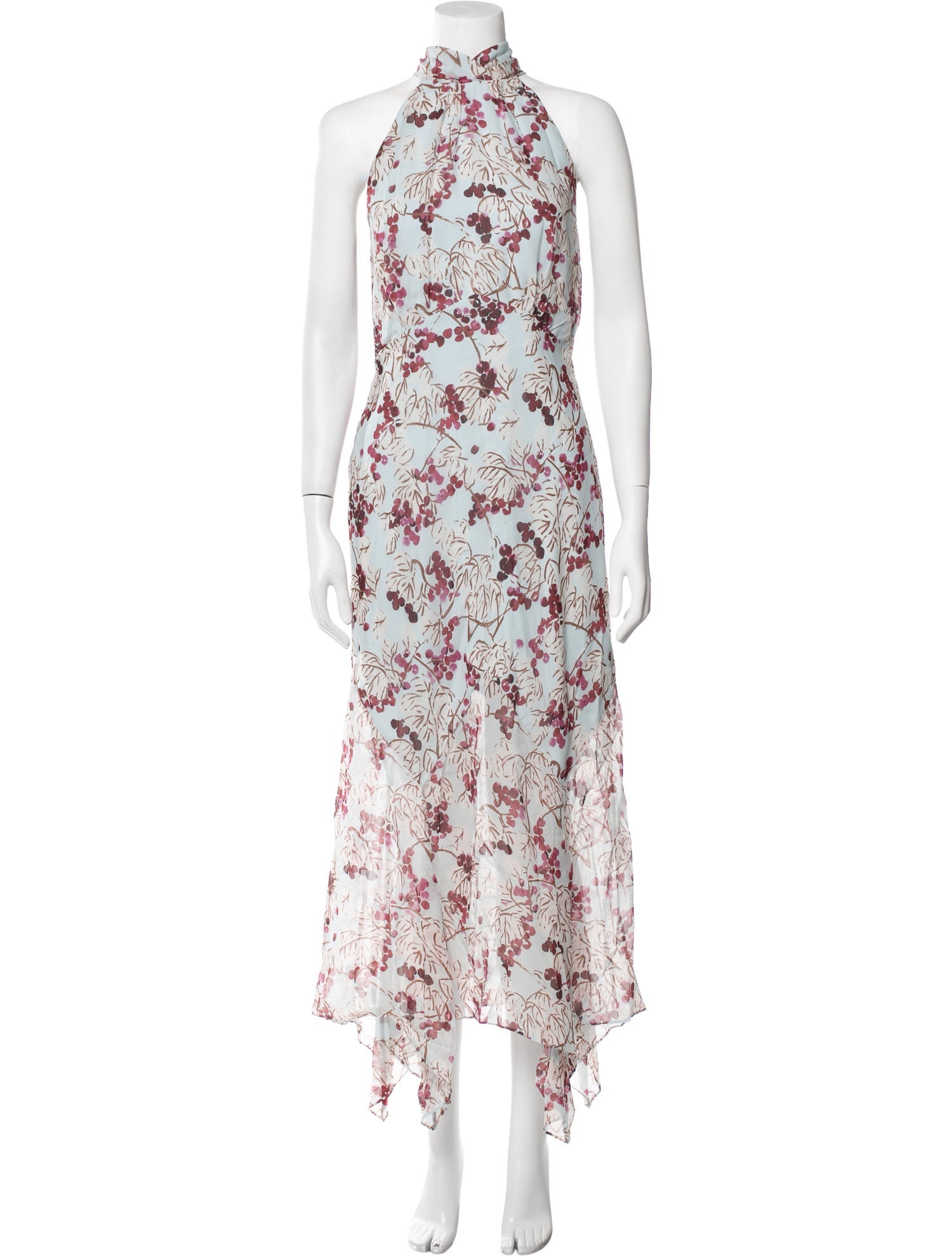 Saloni Silk Long Dress w/ Tags