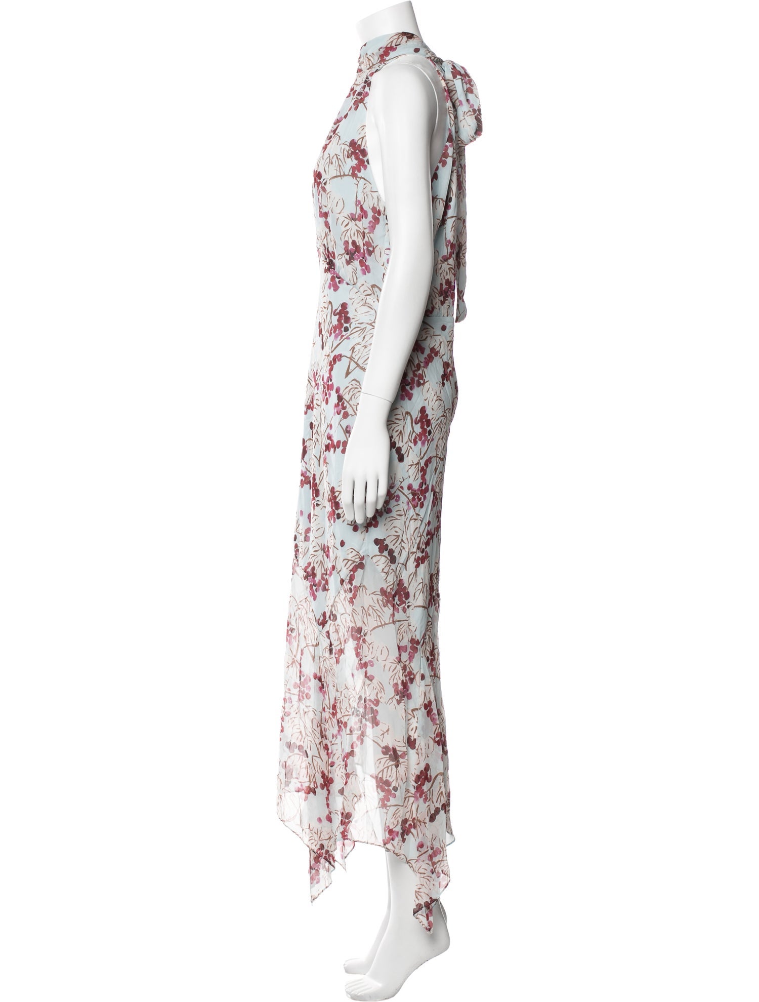 Saloni Silk Long Dress w/ Tags