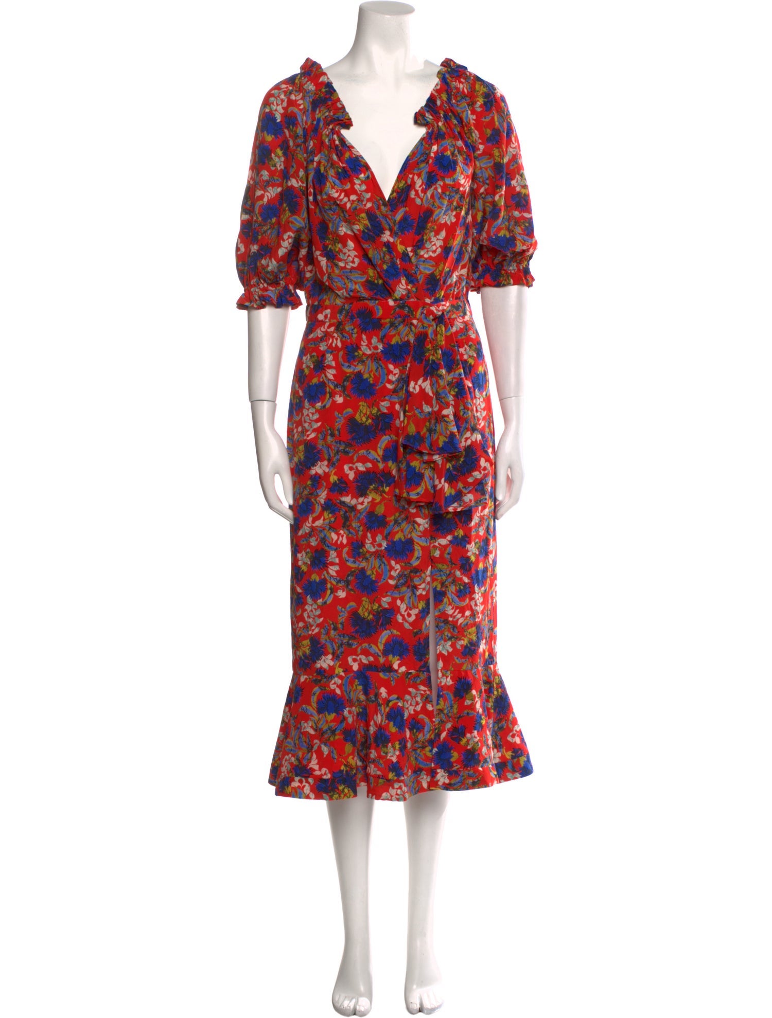 Saloni Silk Long Dress