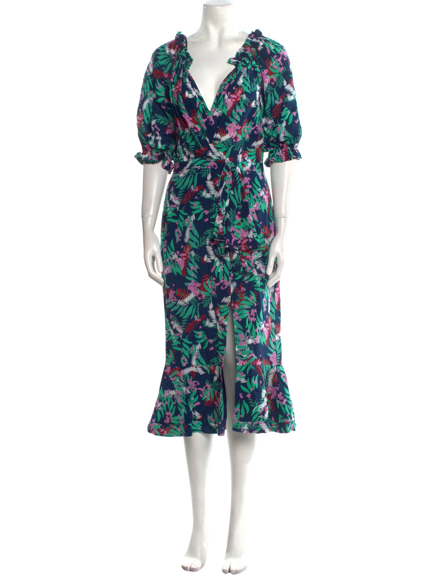 Saloni Silk Long Dress