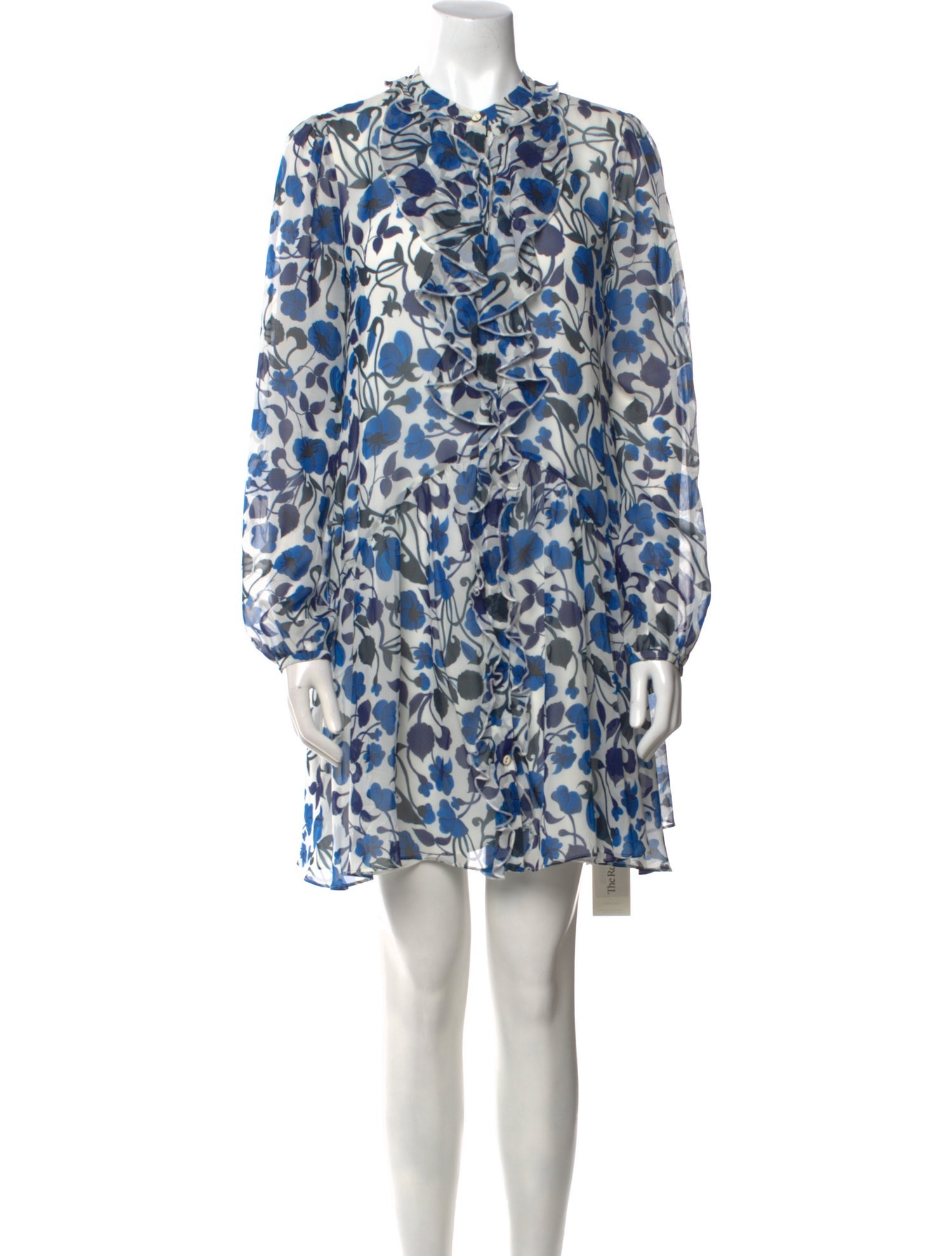 Saloni Silk Mini Dress