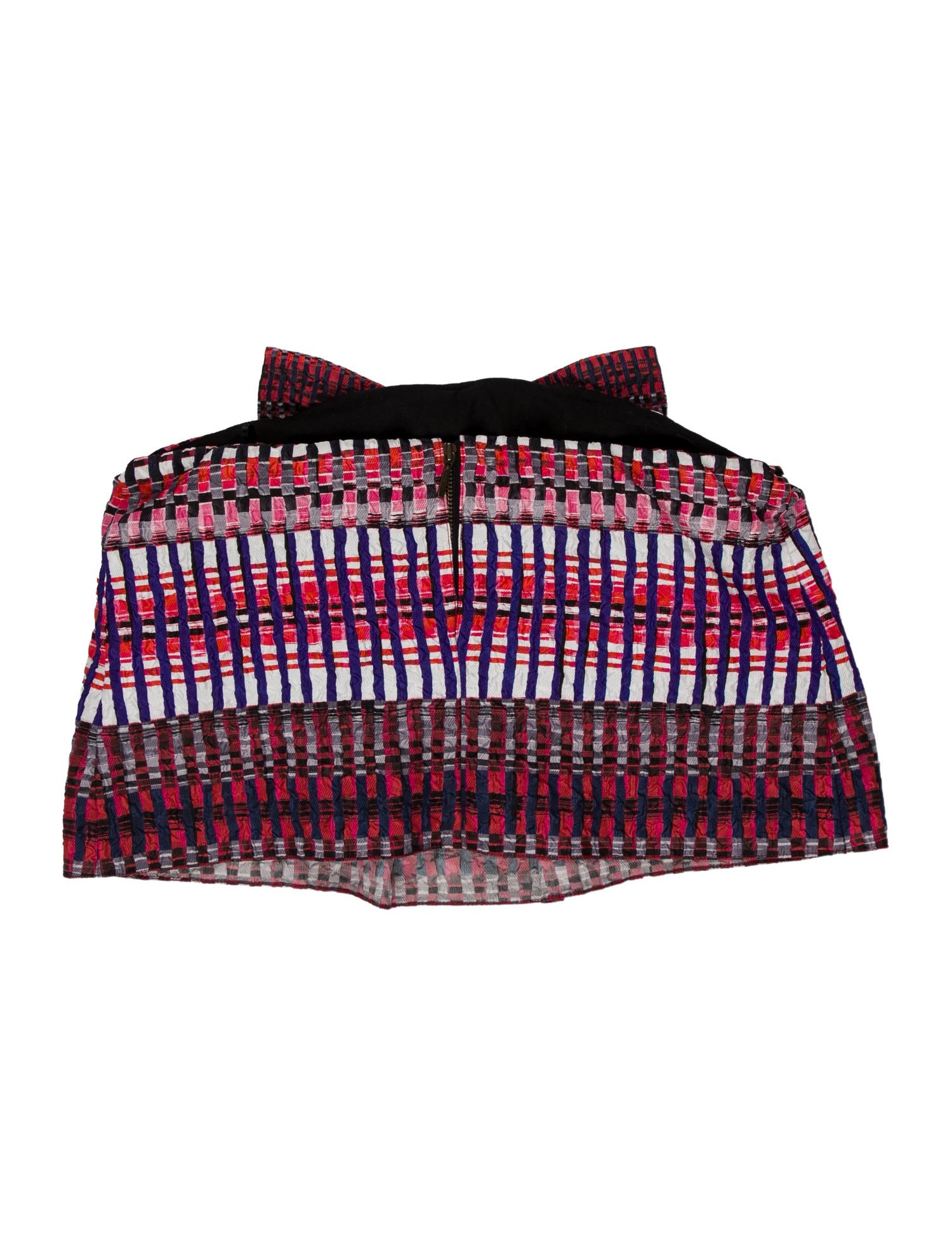 Saloni Strapless Crop Top