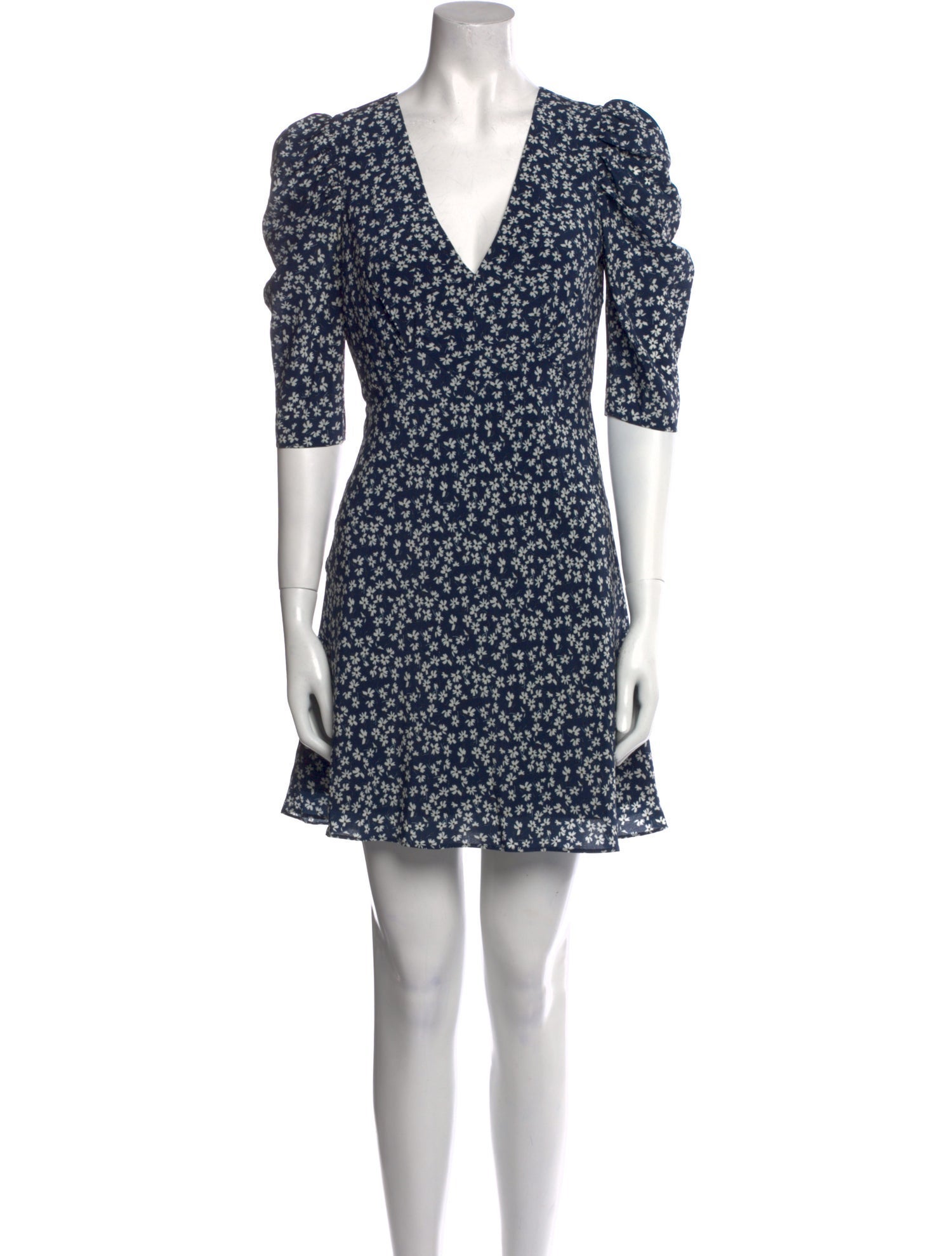 Saloni Silk Mini Dress