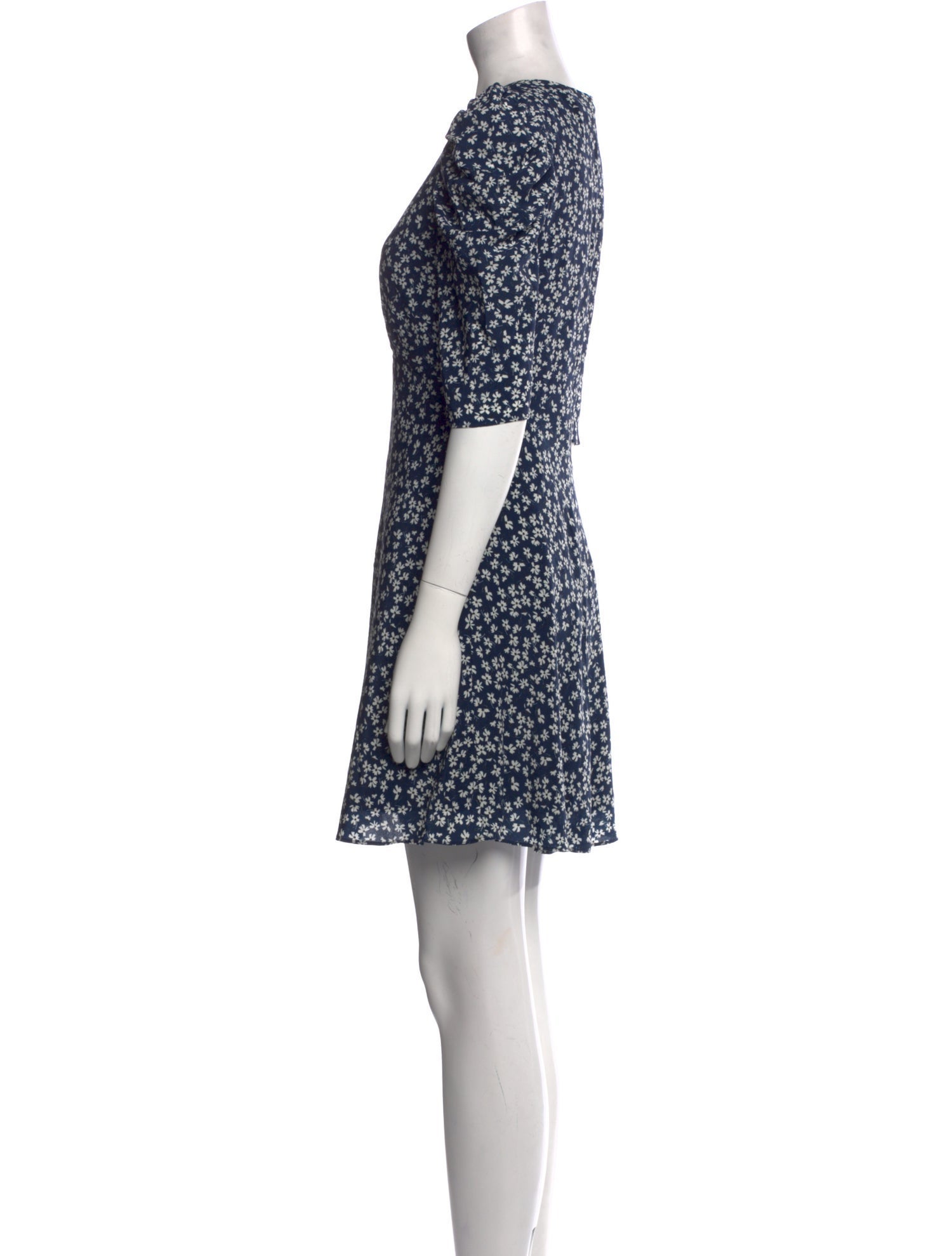 Saloni Silk Mini Dress