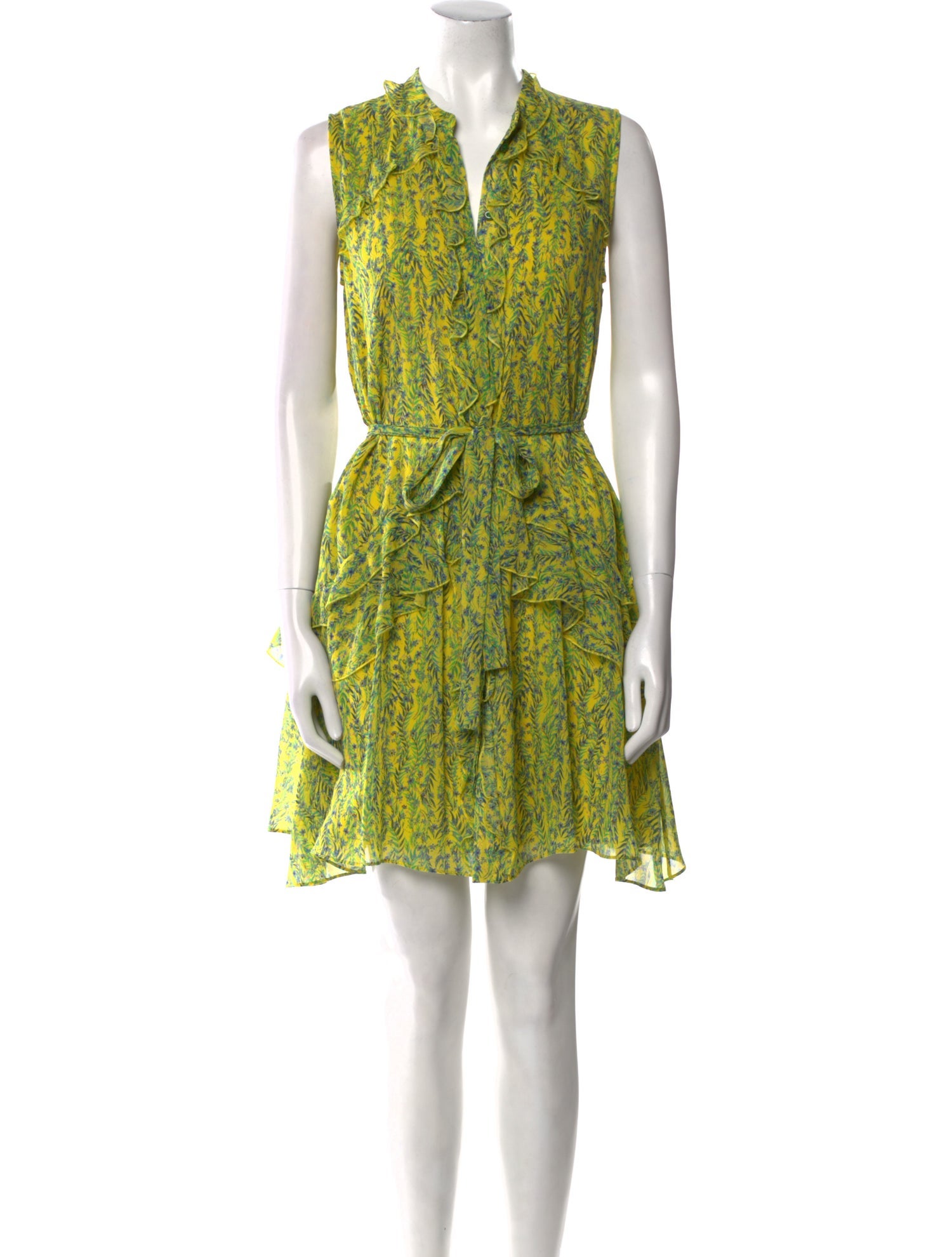 Saloni Silk Mini Dress