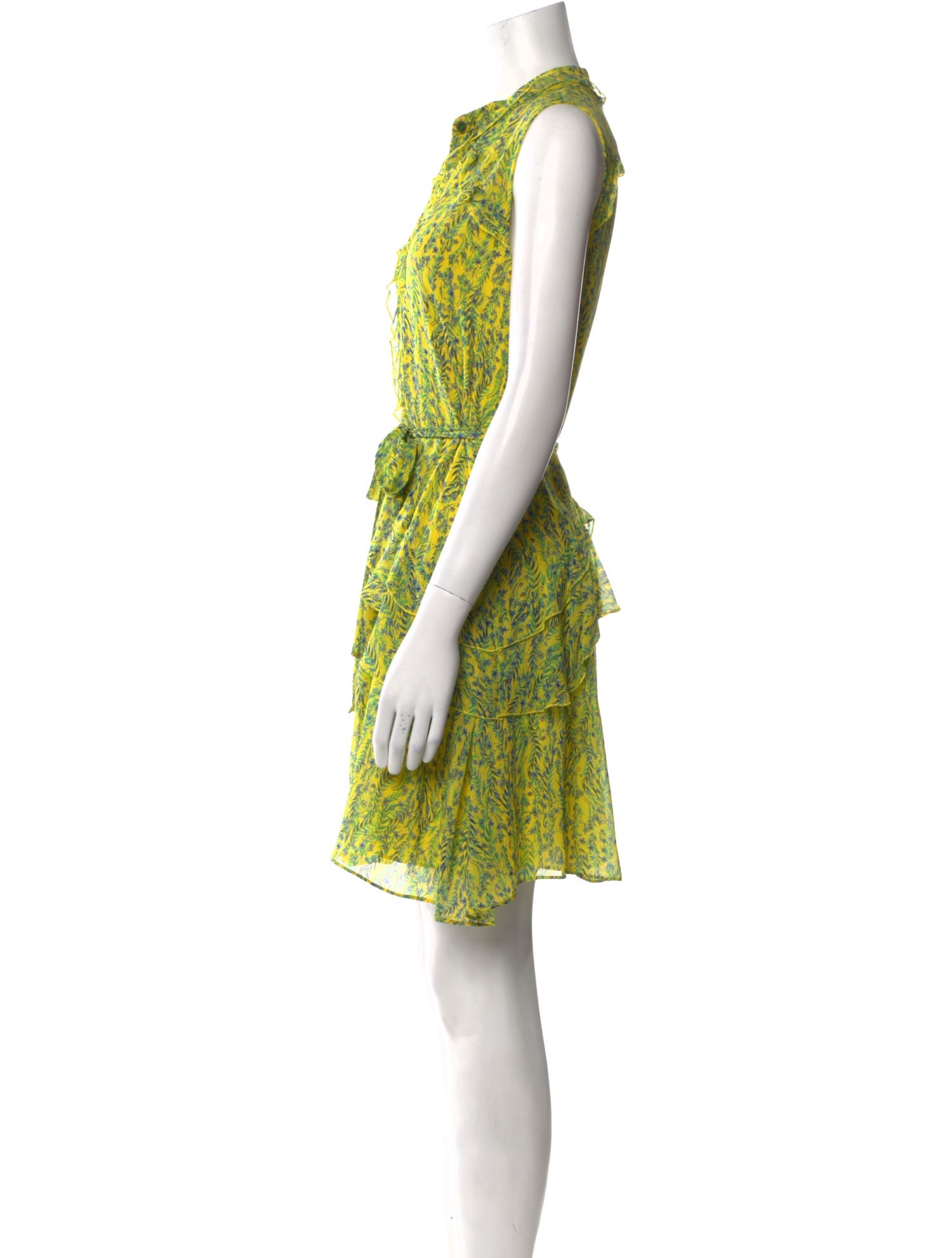 Saloni Silk Mini Dress