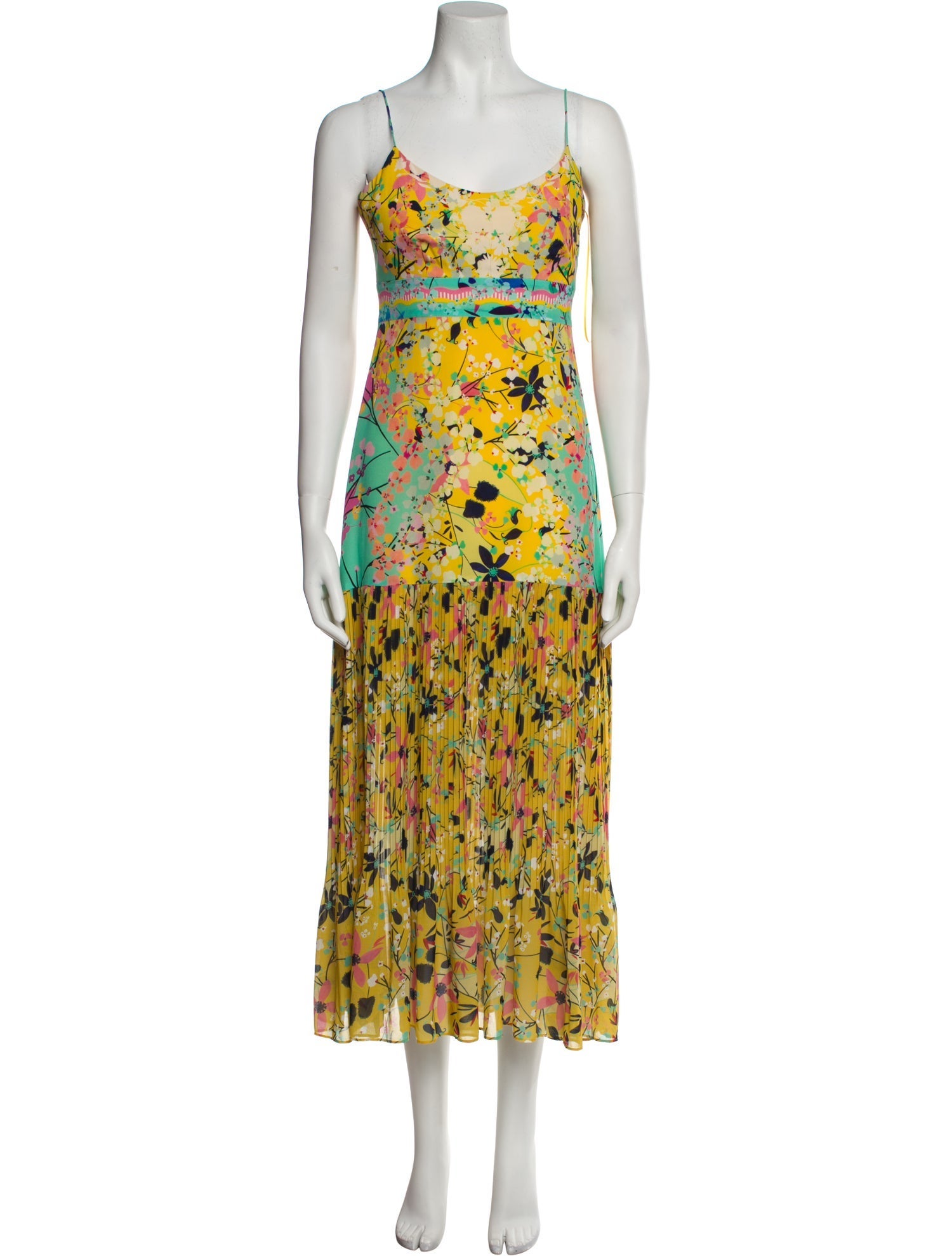 Saloni Silk Long Dress