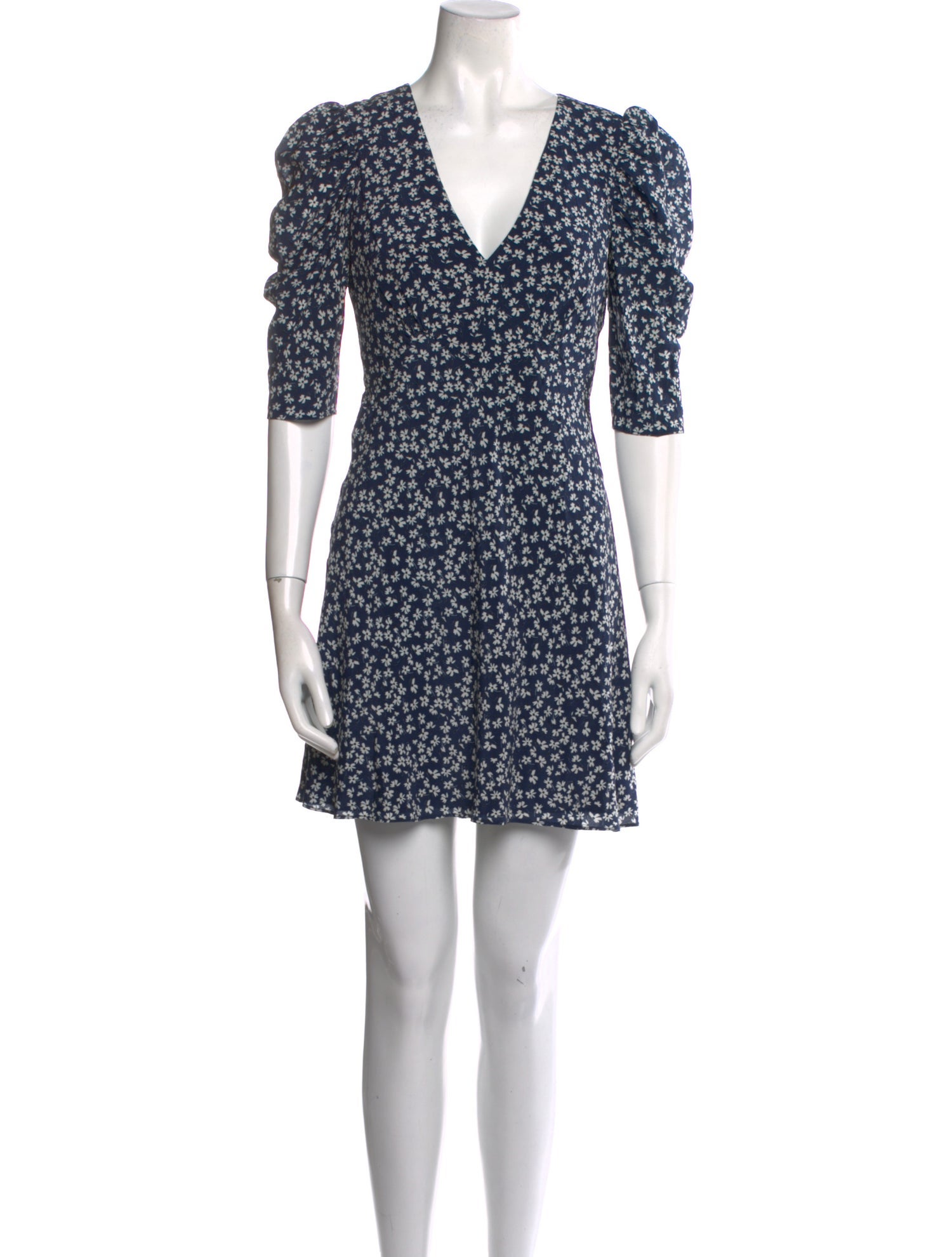 Saloni Silk Mini Dress