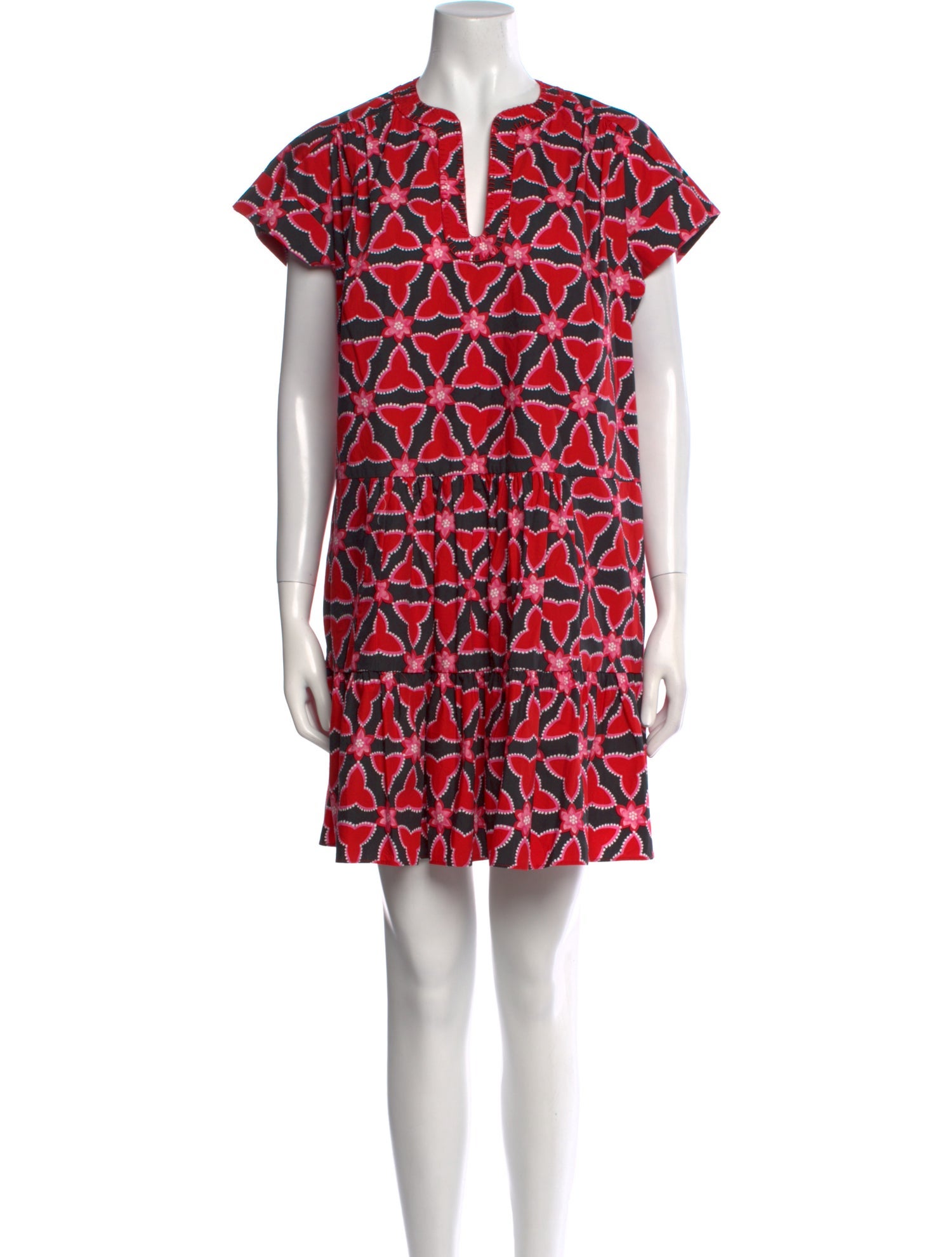 Saloni Printed Mini Dress