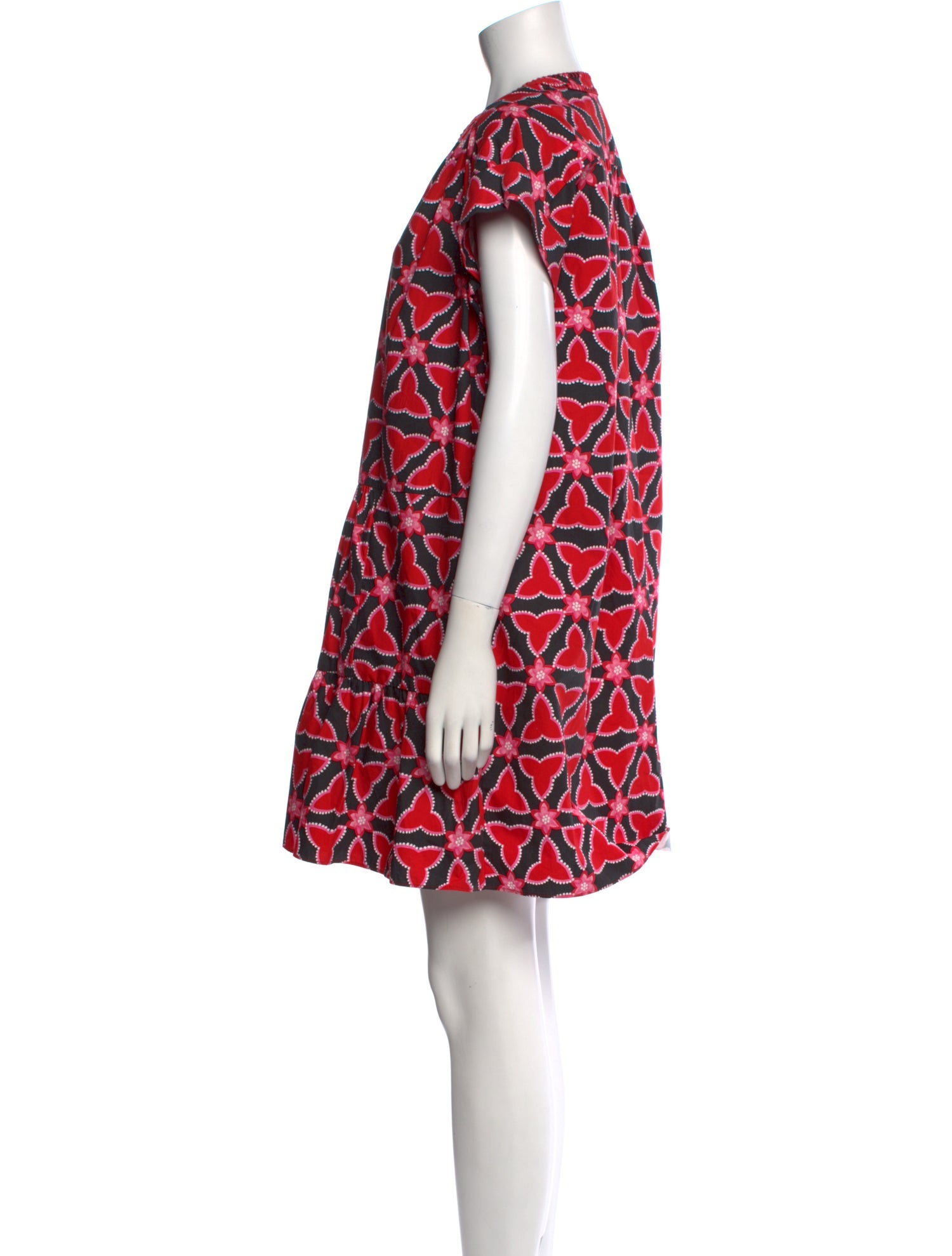 Saloni Printed Mini Dress