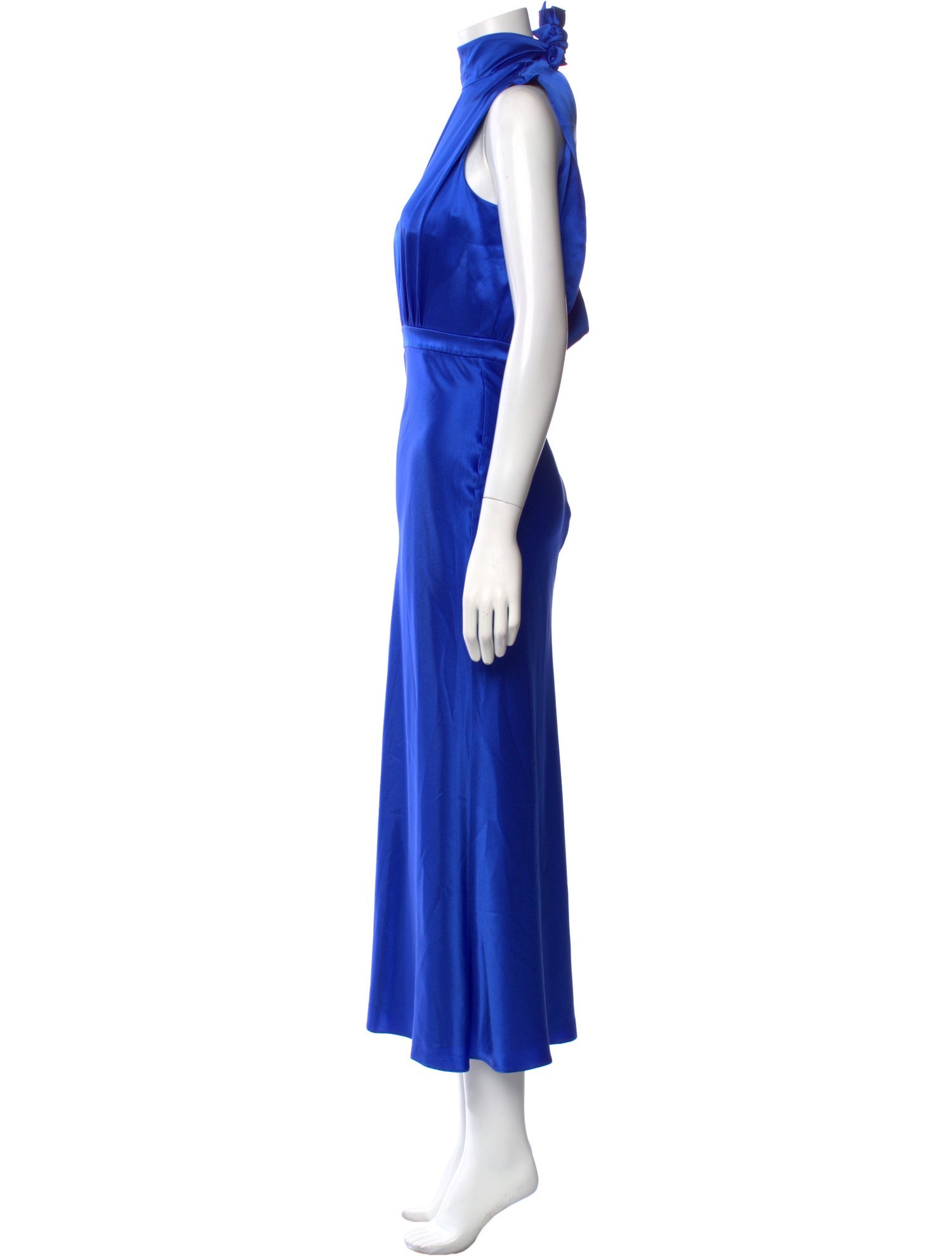 Saloni Silk Long Dress