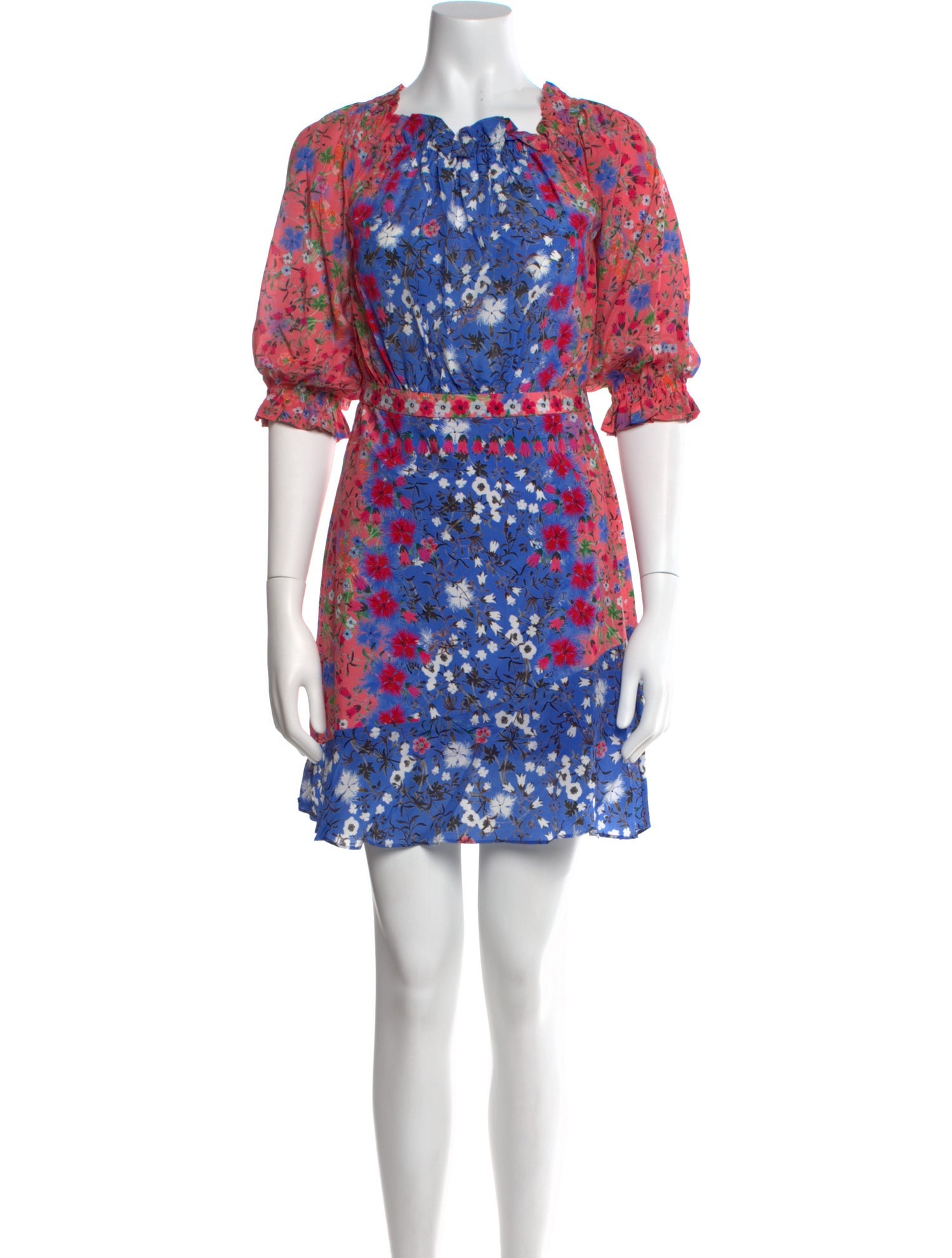 Saloni Silk Mini Dress w/ Tags