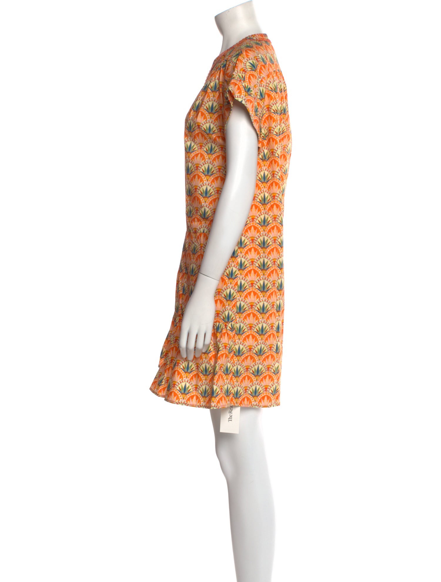 Saloni Printed Mini Dress w/ Tags