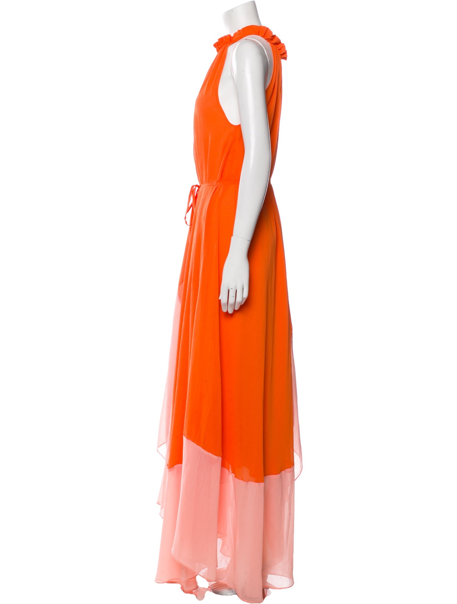 Saloni Halterneck Long Dress