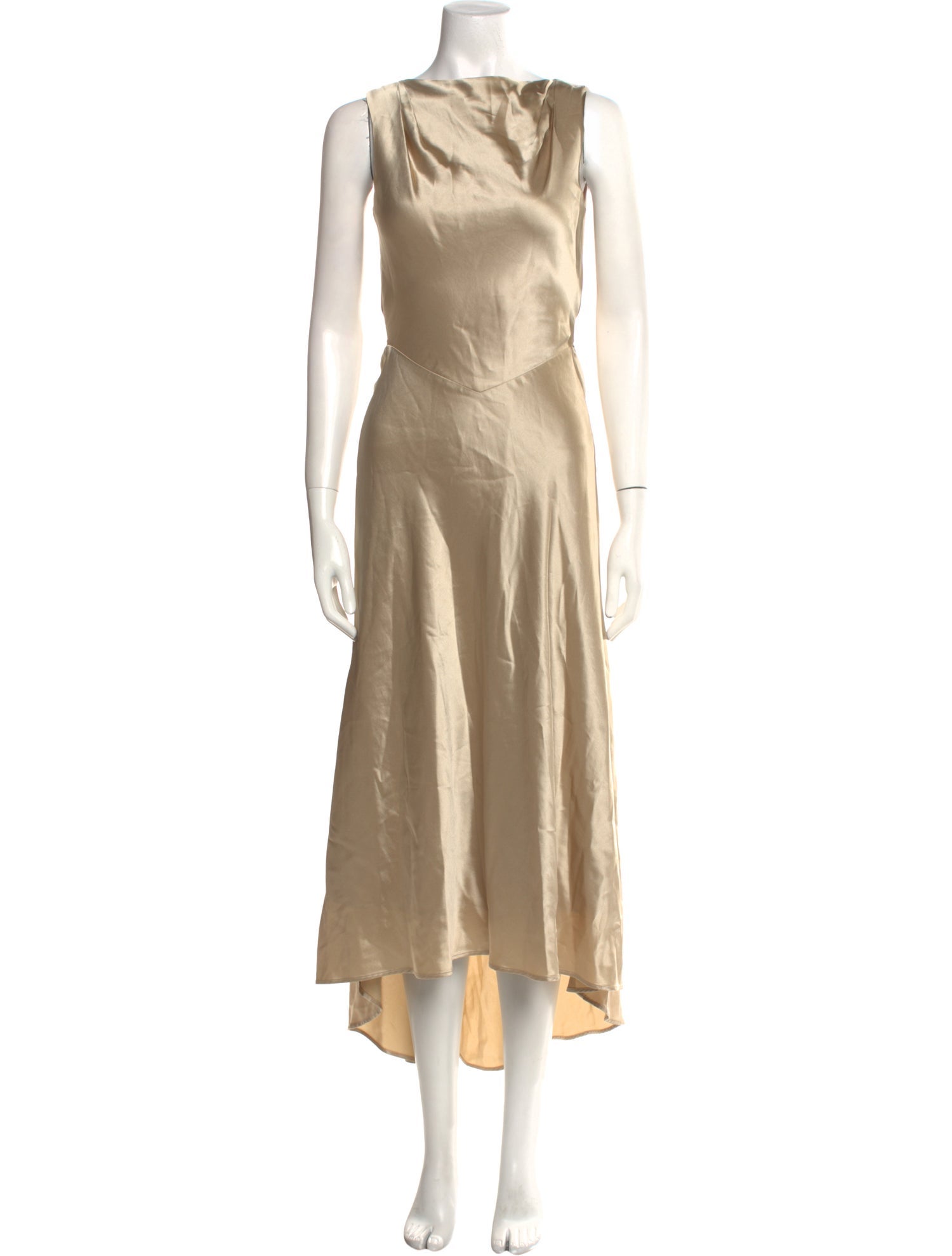 Saloni Bateau Neckline Long Dress