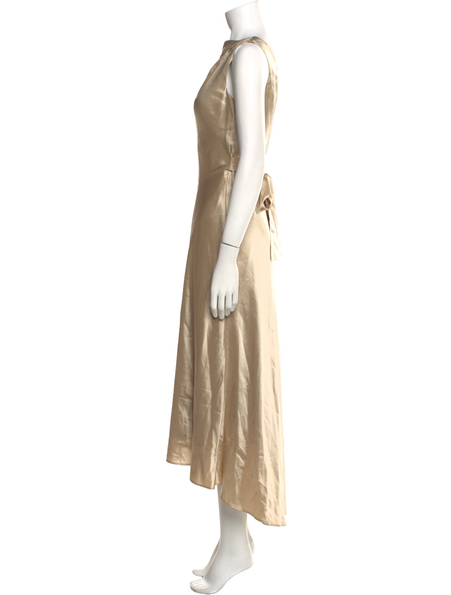 Saloni Bateau Neckline Long Dress