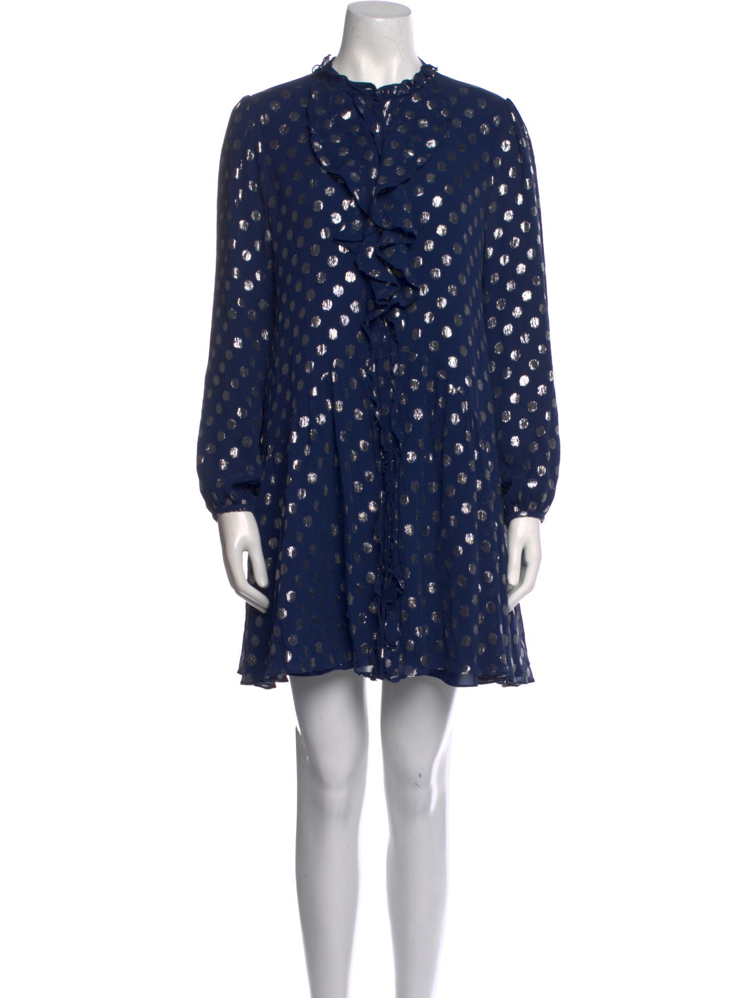 Saloni Silk Mini Dress