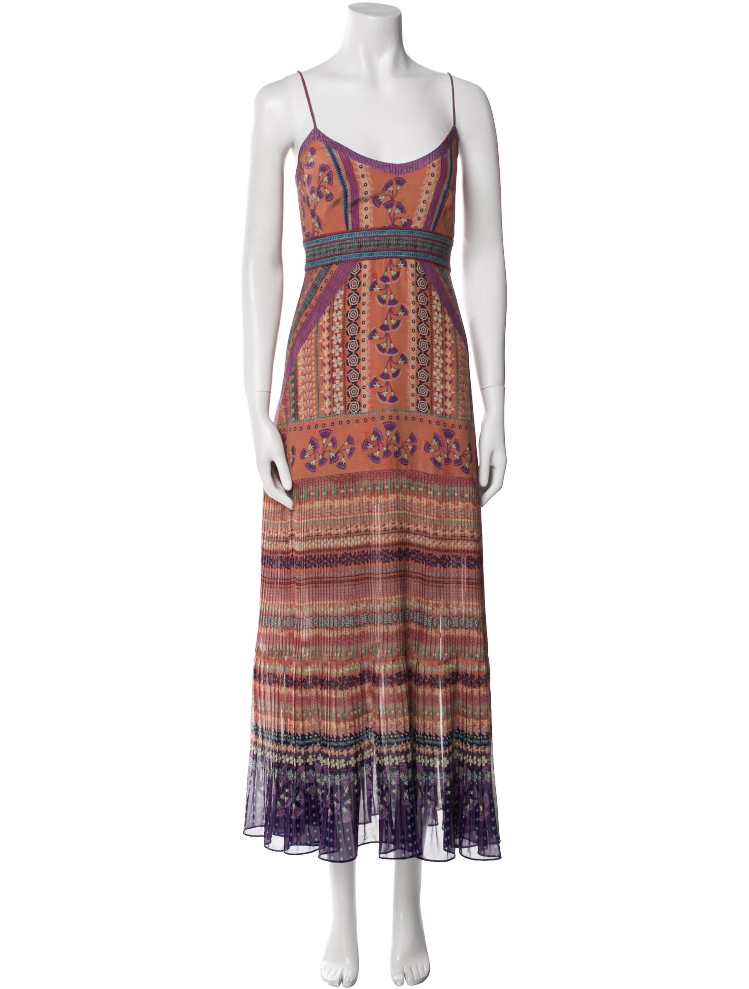 Saloni Silk Long Dress
