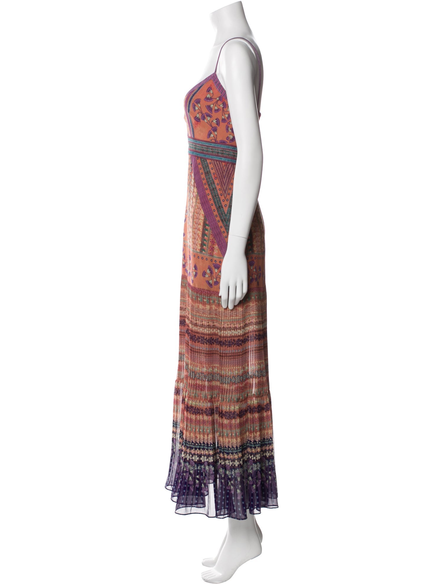 Saloni Silk Long Dress