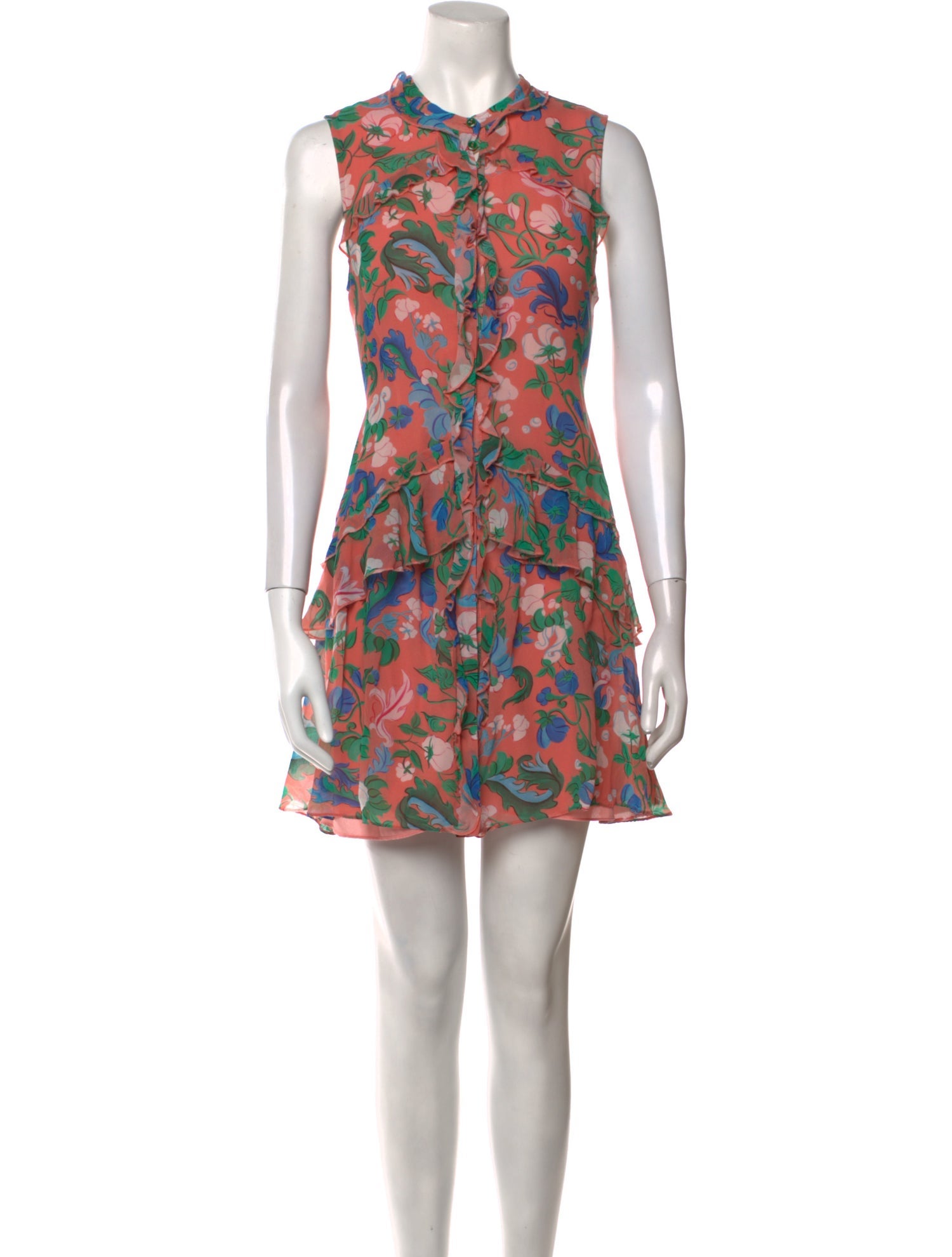 Saloni Silk Mini Dress