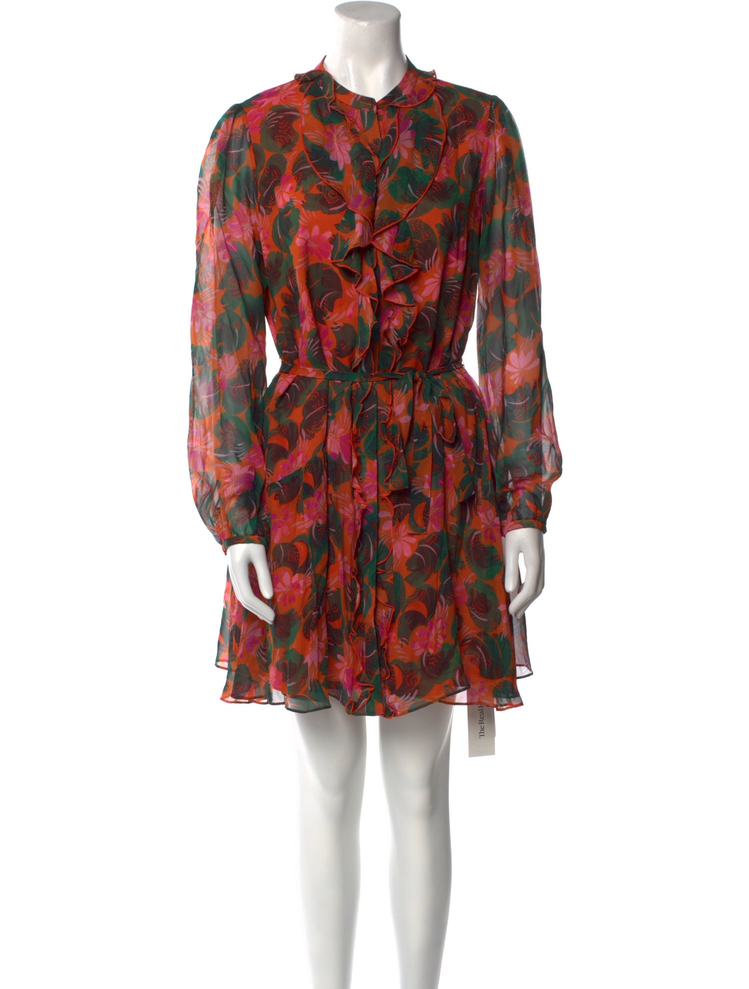Saloni Silk Mini Dress