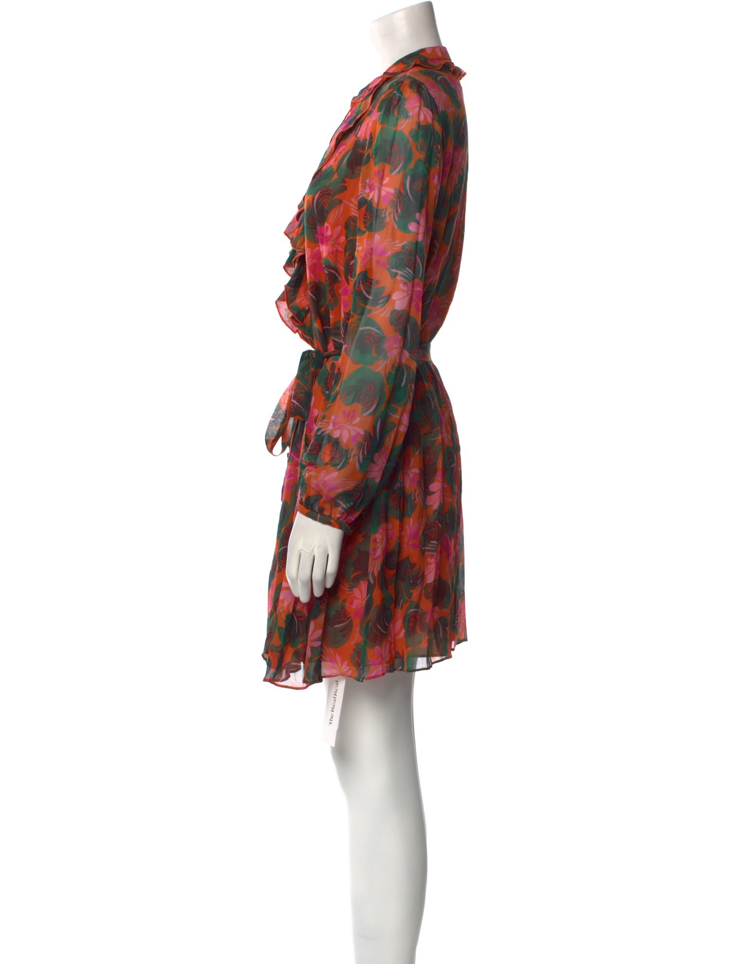Saloni Silk Mini Dress