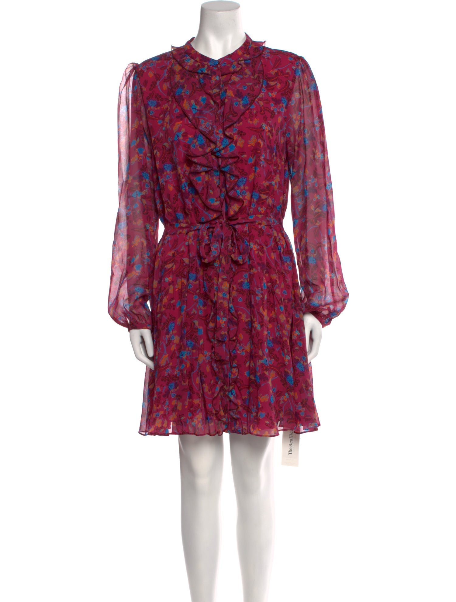 Saloni Silk Mini Dress w/ Tags