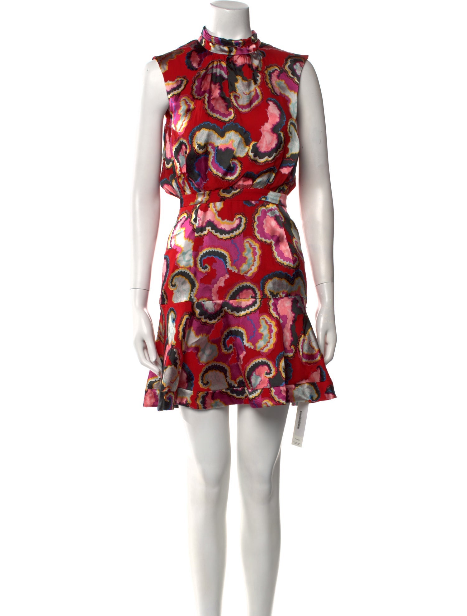 Saloni Printed Mini Dress
