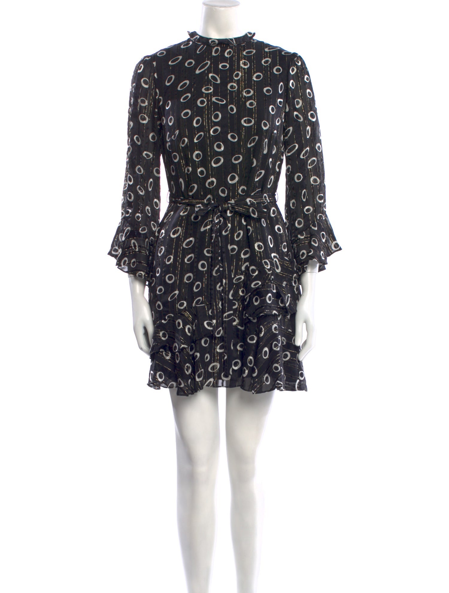 Saloni Silk Mini Dress