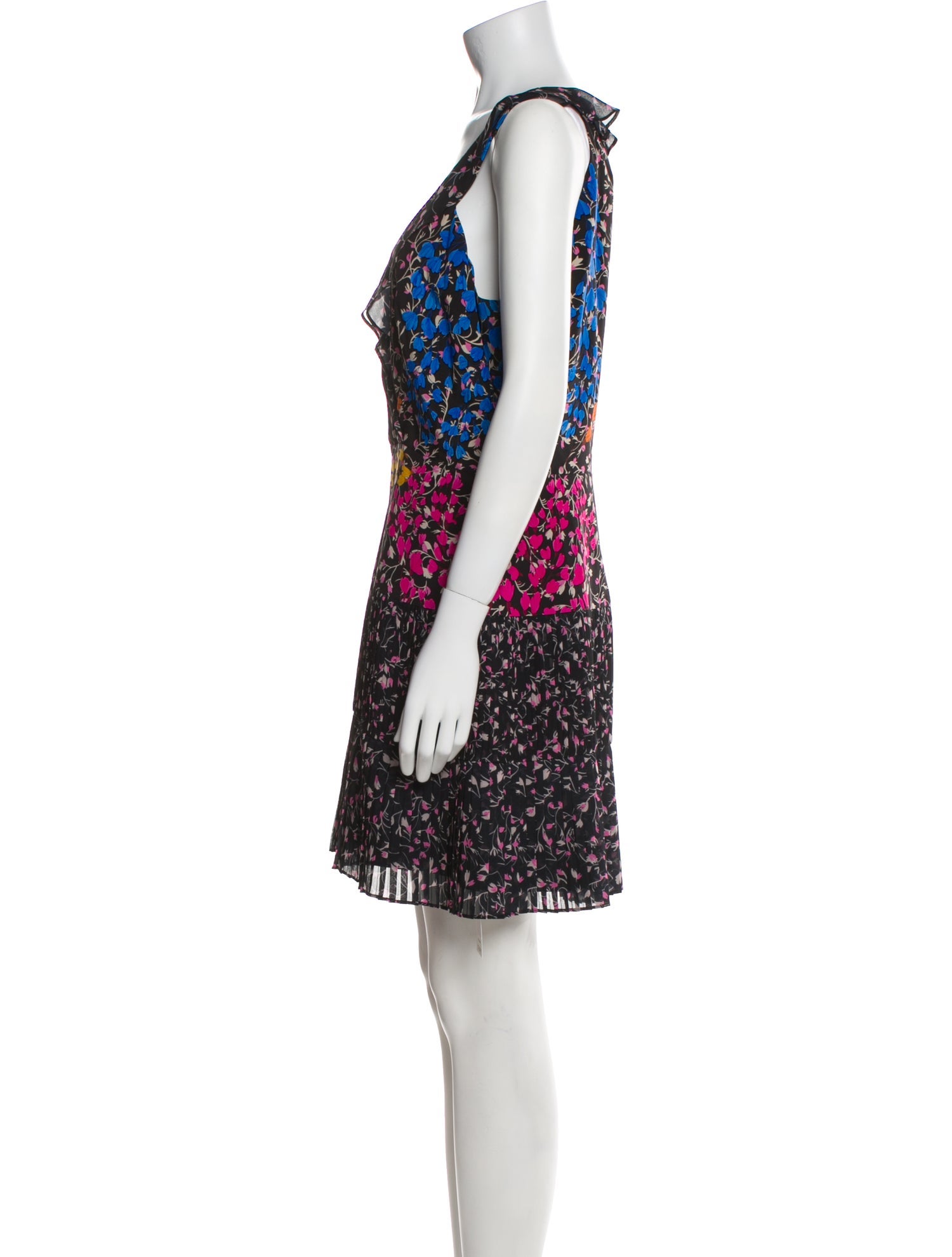 Saloni Silk Mini Dress
