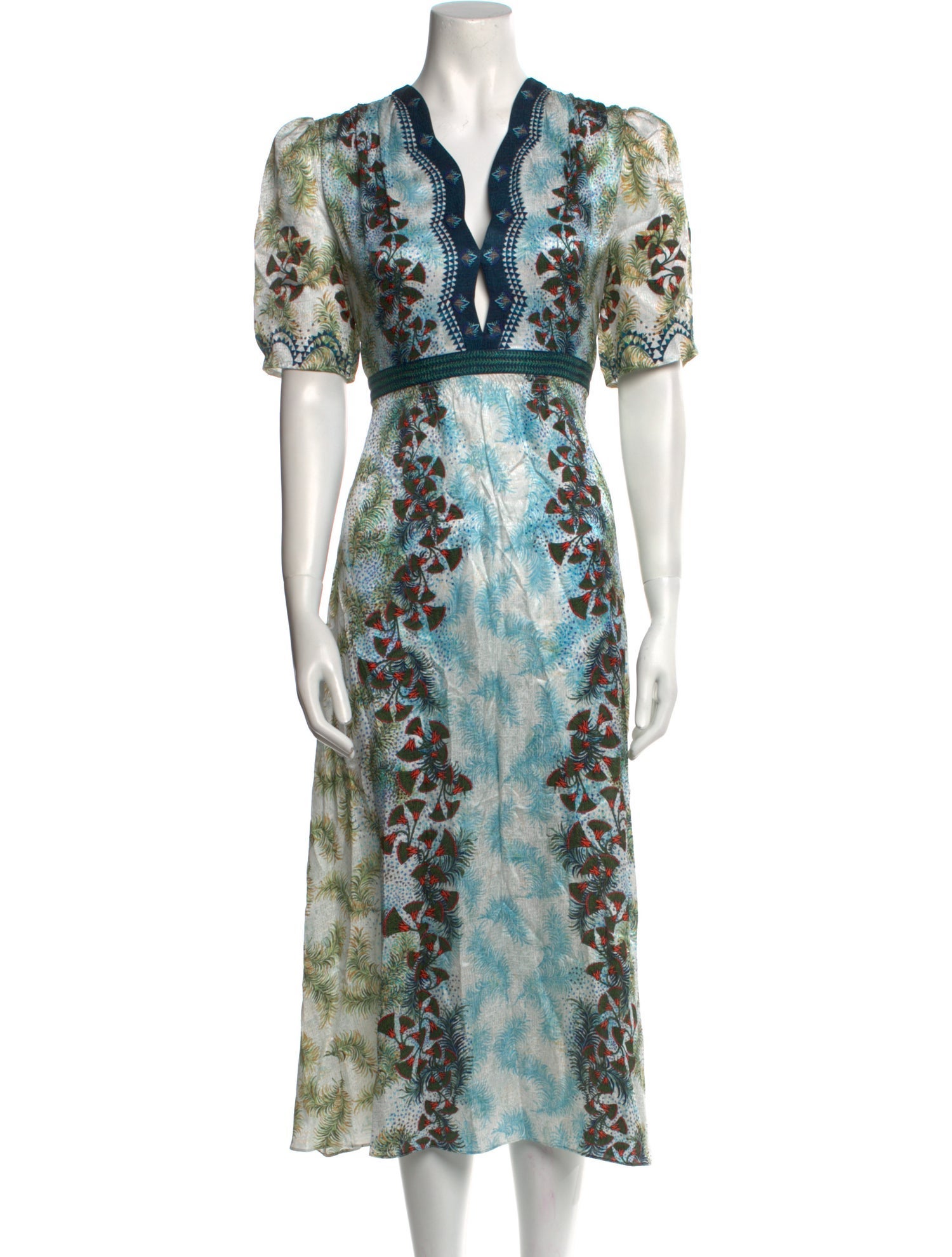 Saloni Silk Long Dress