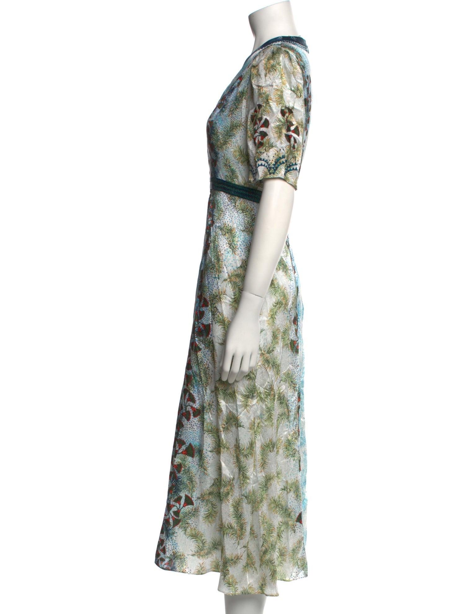 Saloni Silk Long Dress