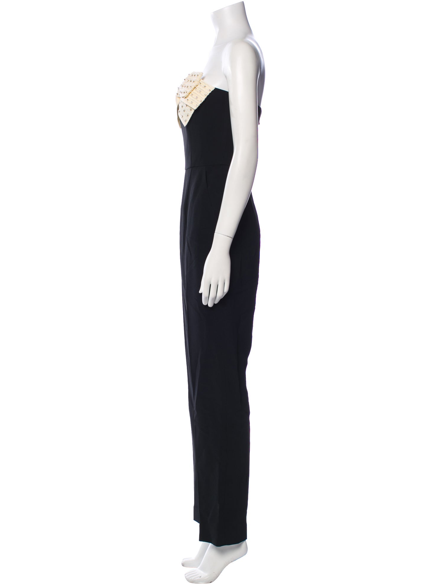 Saloni Strapless Jumpsuit