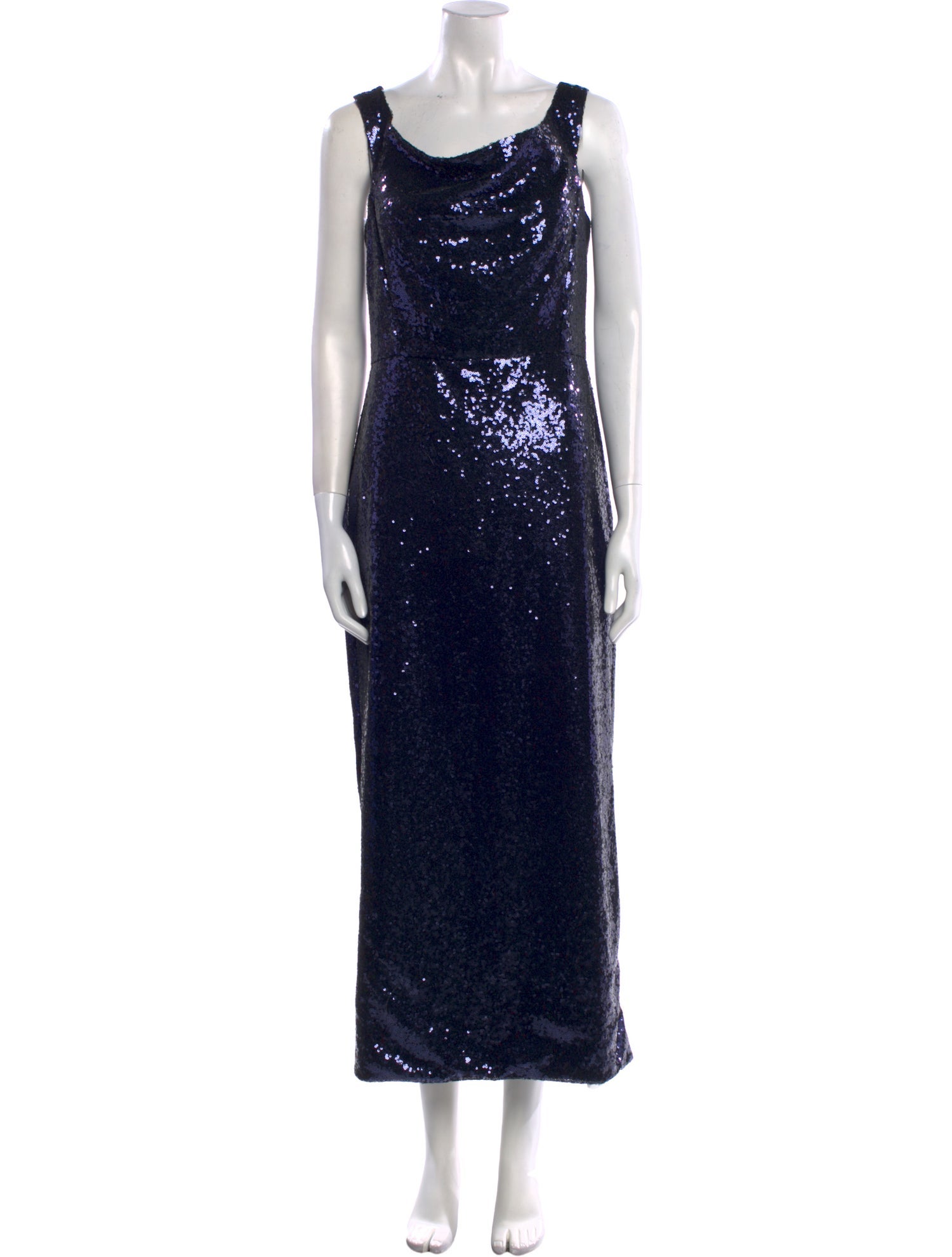 Saloni Cowl Neck Long Dress