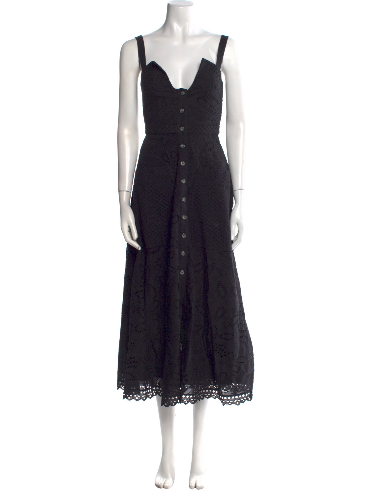 Saloni Square Neckline Long Dress