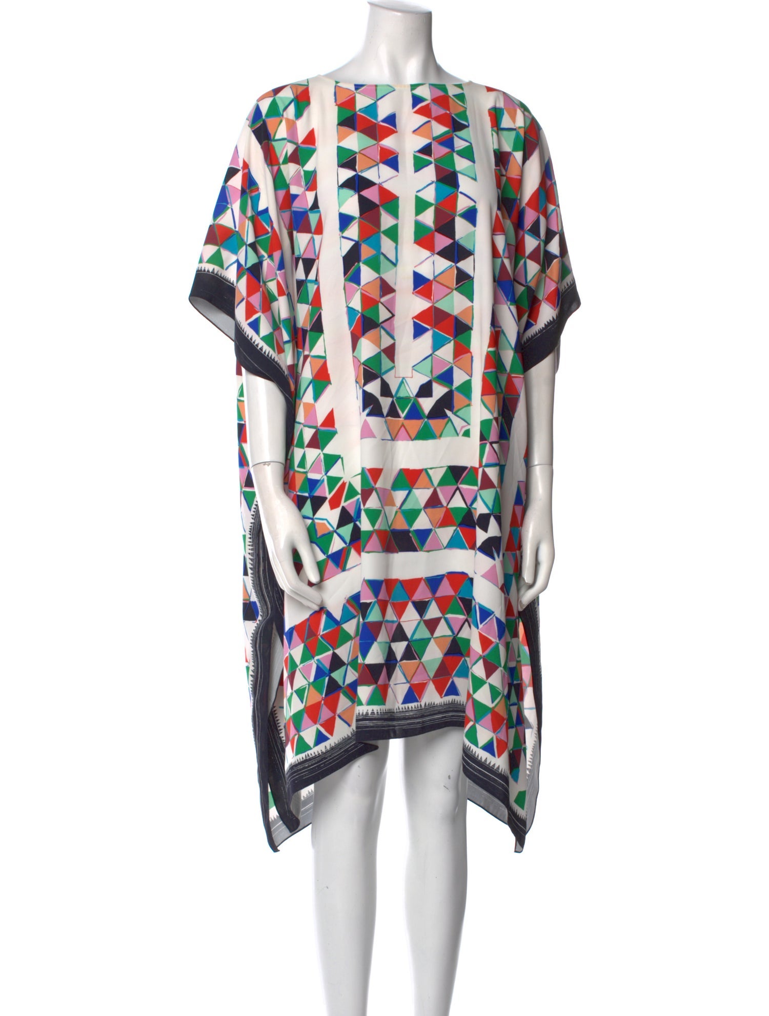 Saloni Printed Knee-Length Dress