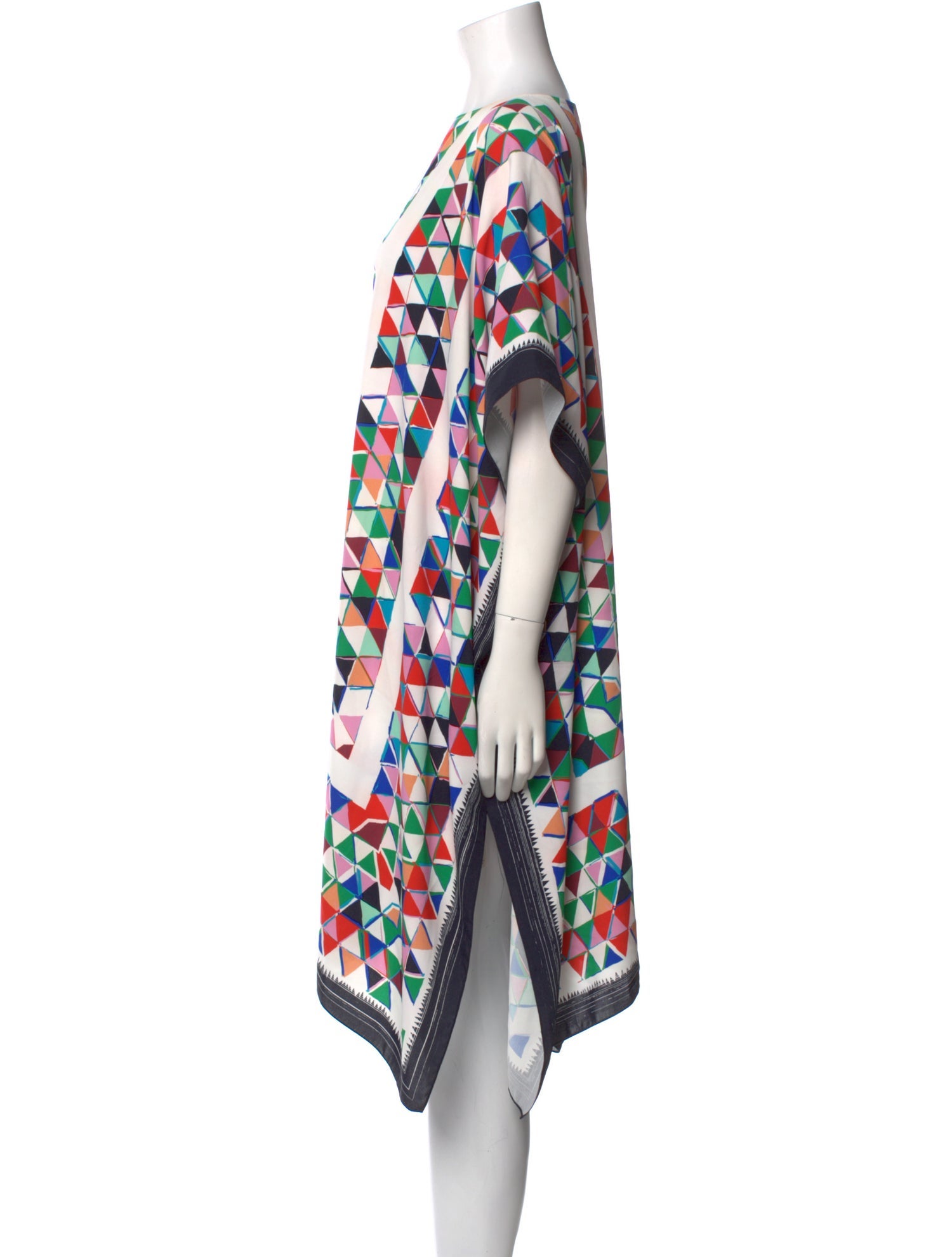 Saloni Printed Knee-Length Dress