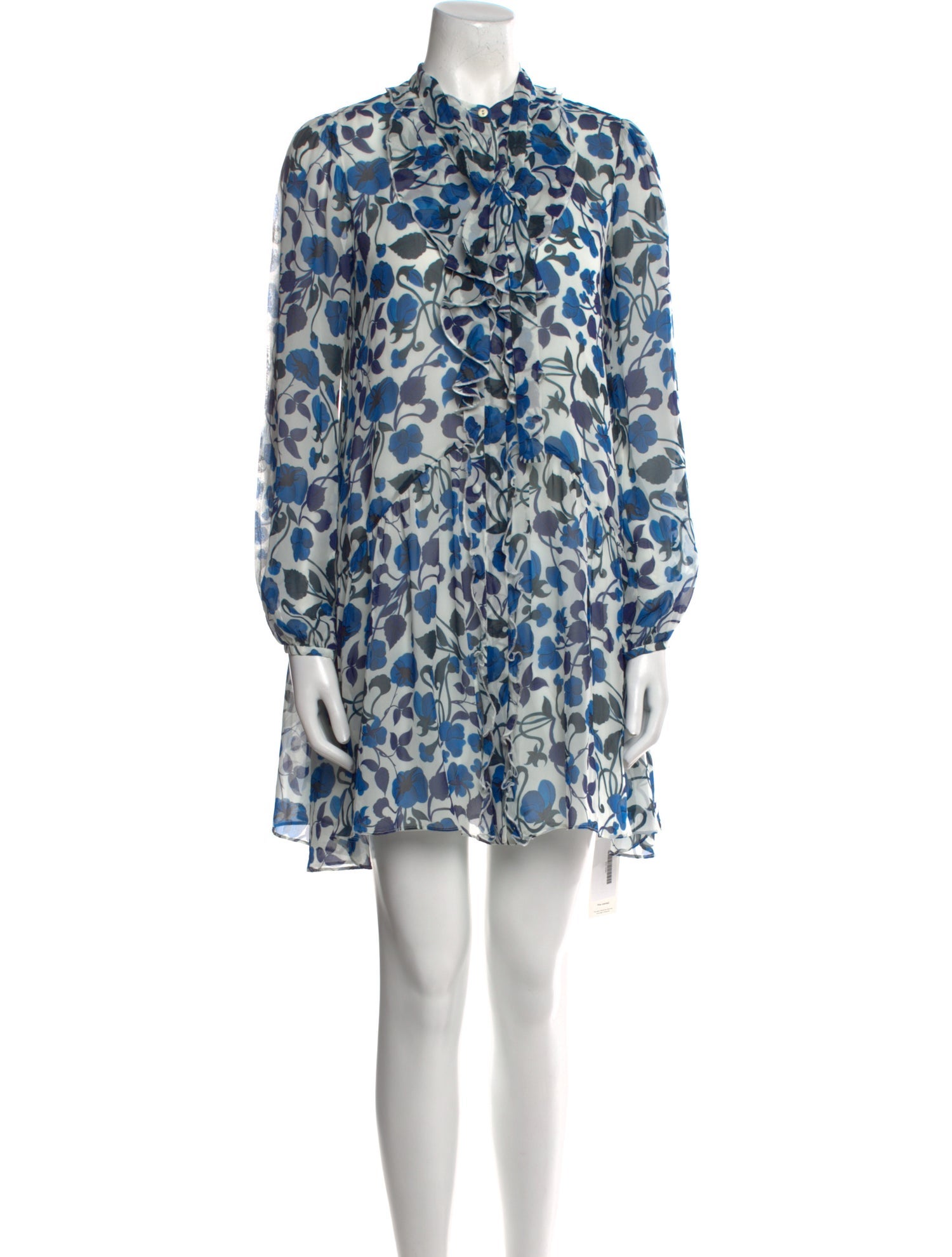 Saloni Silk Mini Dress