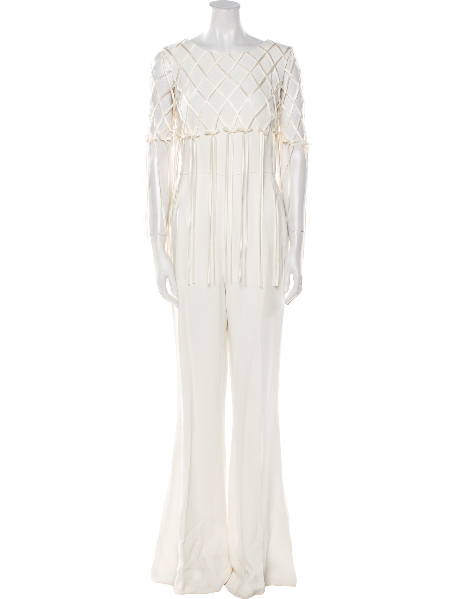 Saloni Crew Neck Jumpsuit