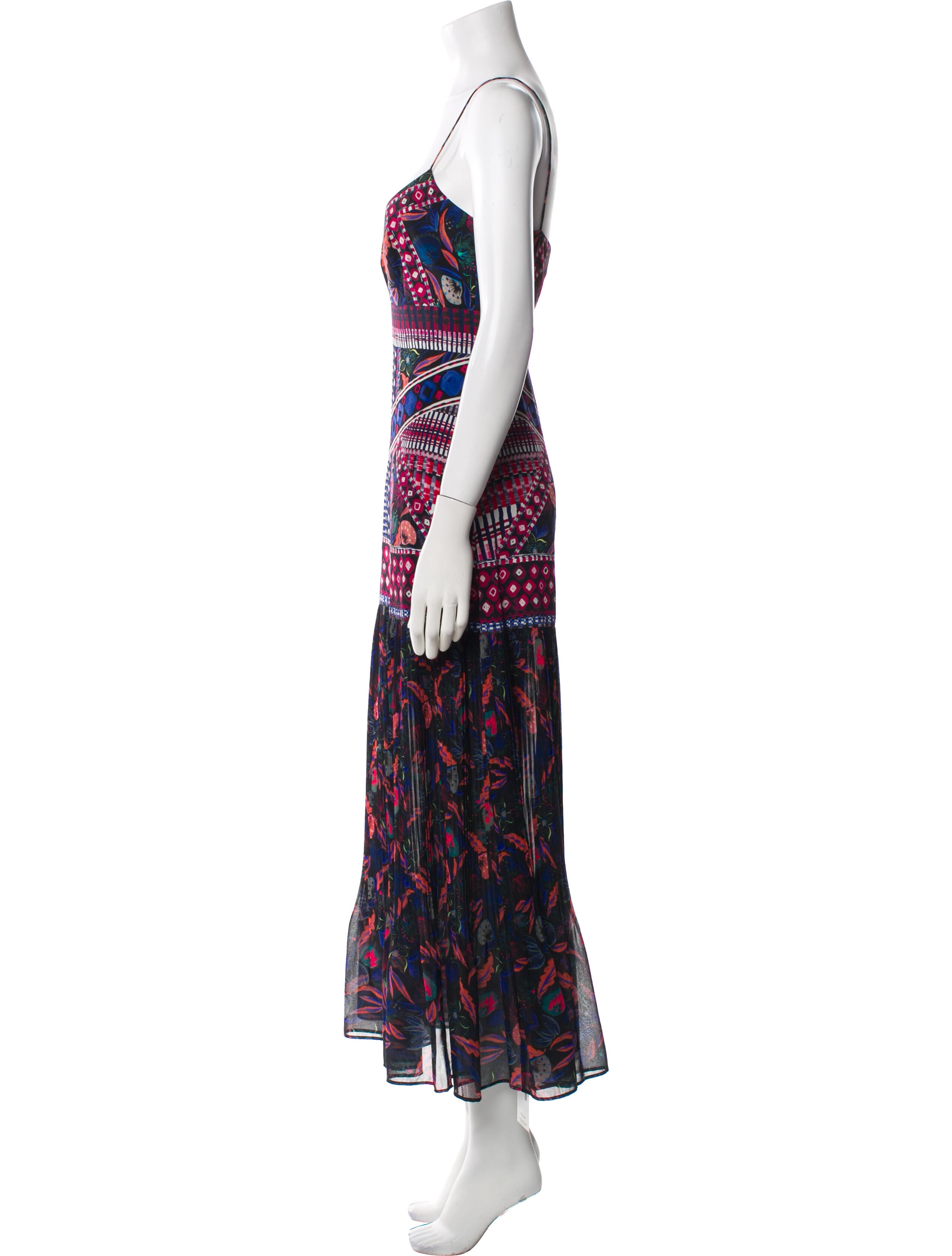Saloni Silk Long Dress