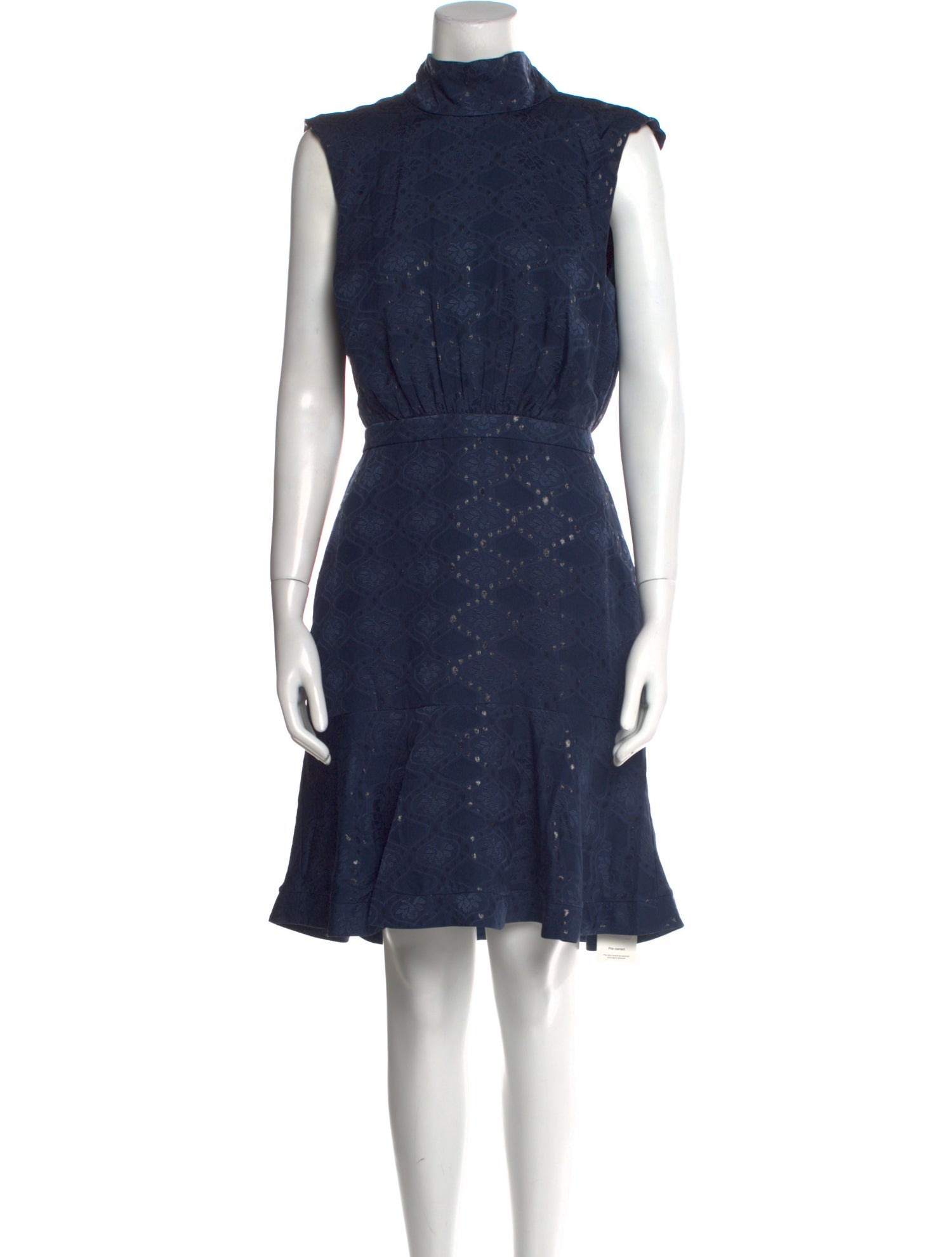 Saloni Silk Knee-Length Dress w/ Tags