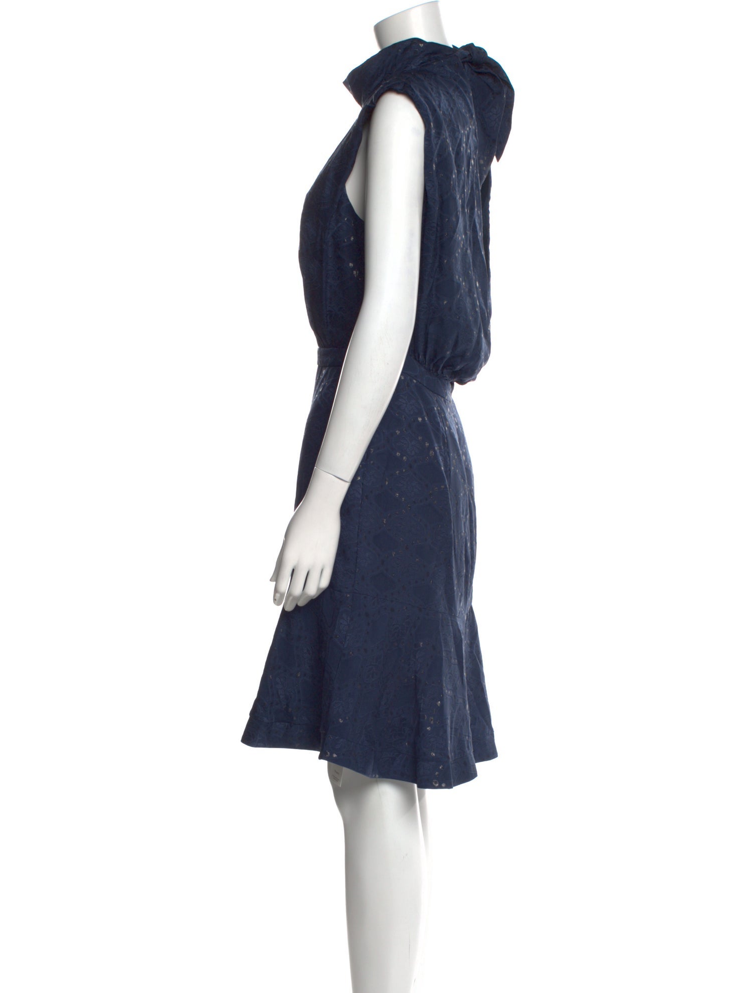 Saloni Silk Knee-Length Dress w/ Tags